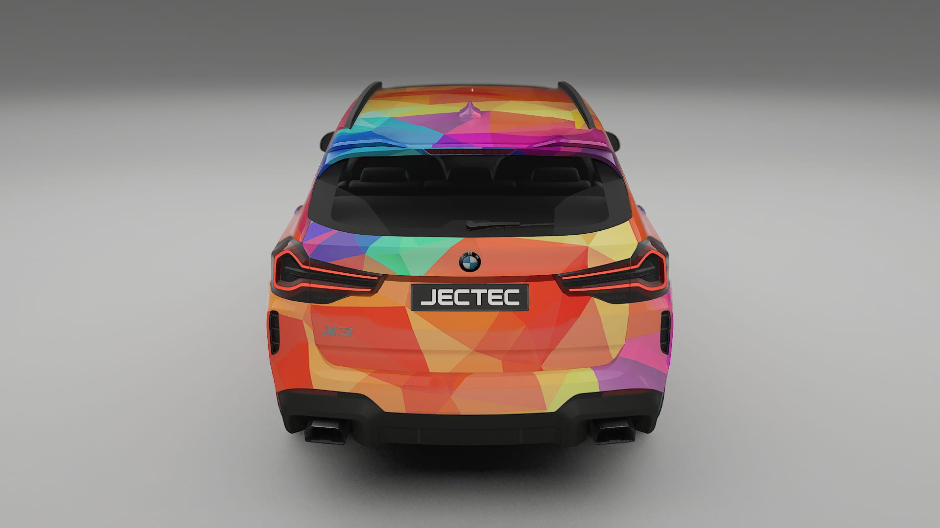 BMW X3 G01 facelift VECTOR VIBE Designed Wrap PPF Kit – Printable Polyurethane Film