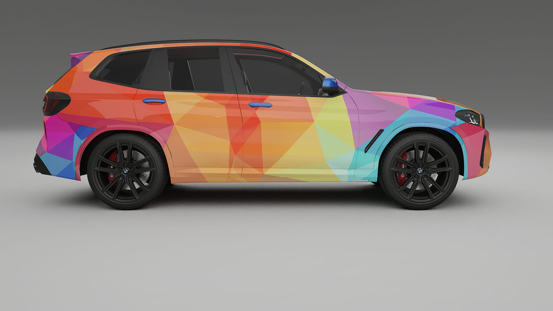BMW X3 G01 facelift VECTOR VIBE Designed Wrap PPF Kit – Printable Polyurethane Film