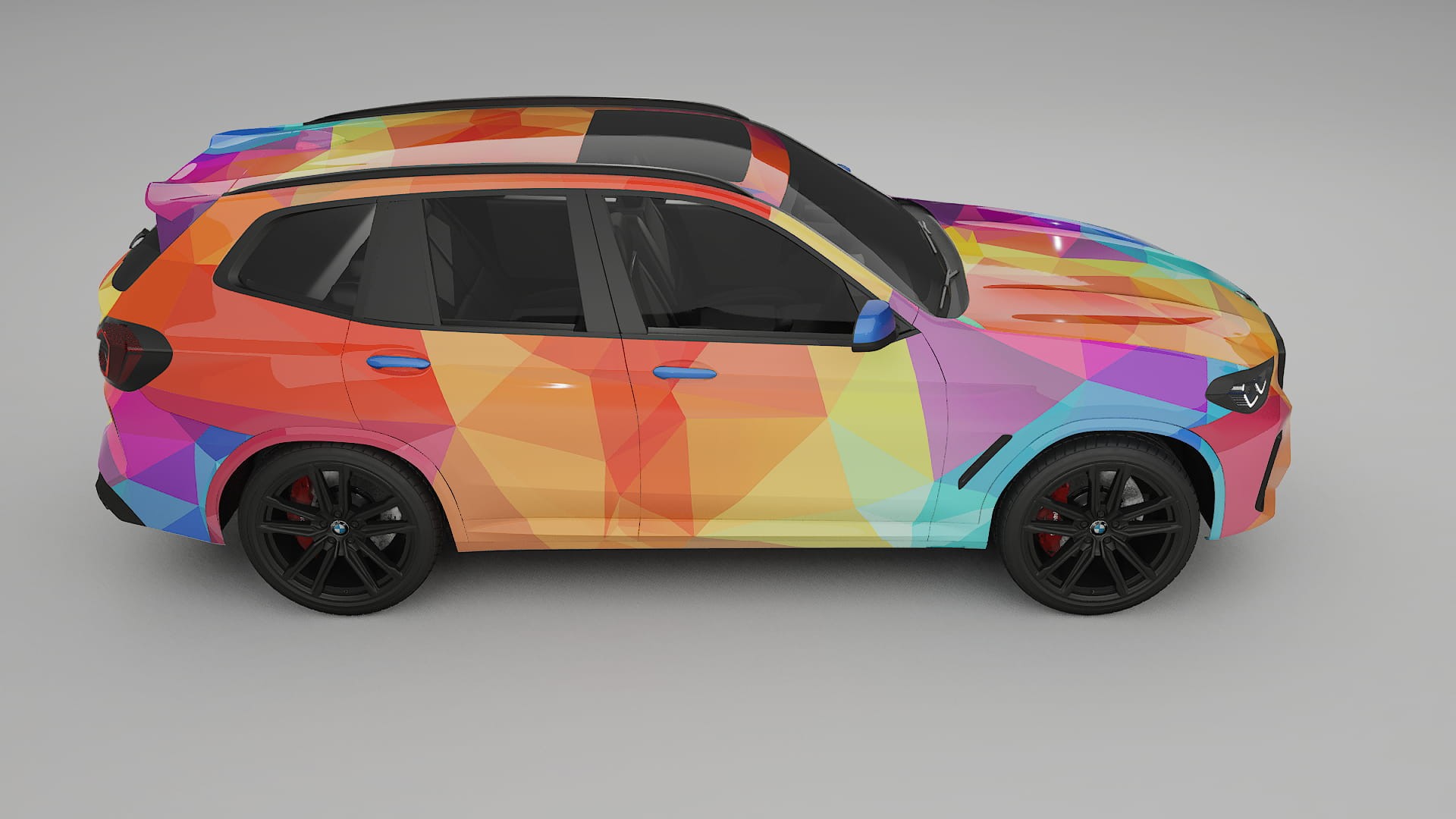 BMW X3 G01 facelift VECTOR VIBE Designed Wrap PPF Kit – Printable Polyurethane Film