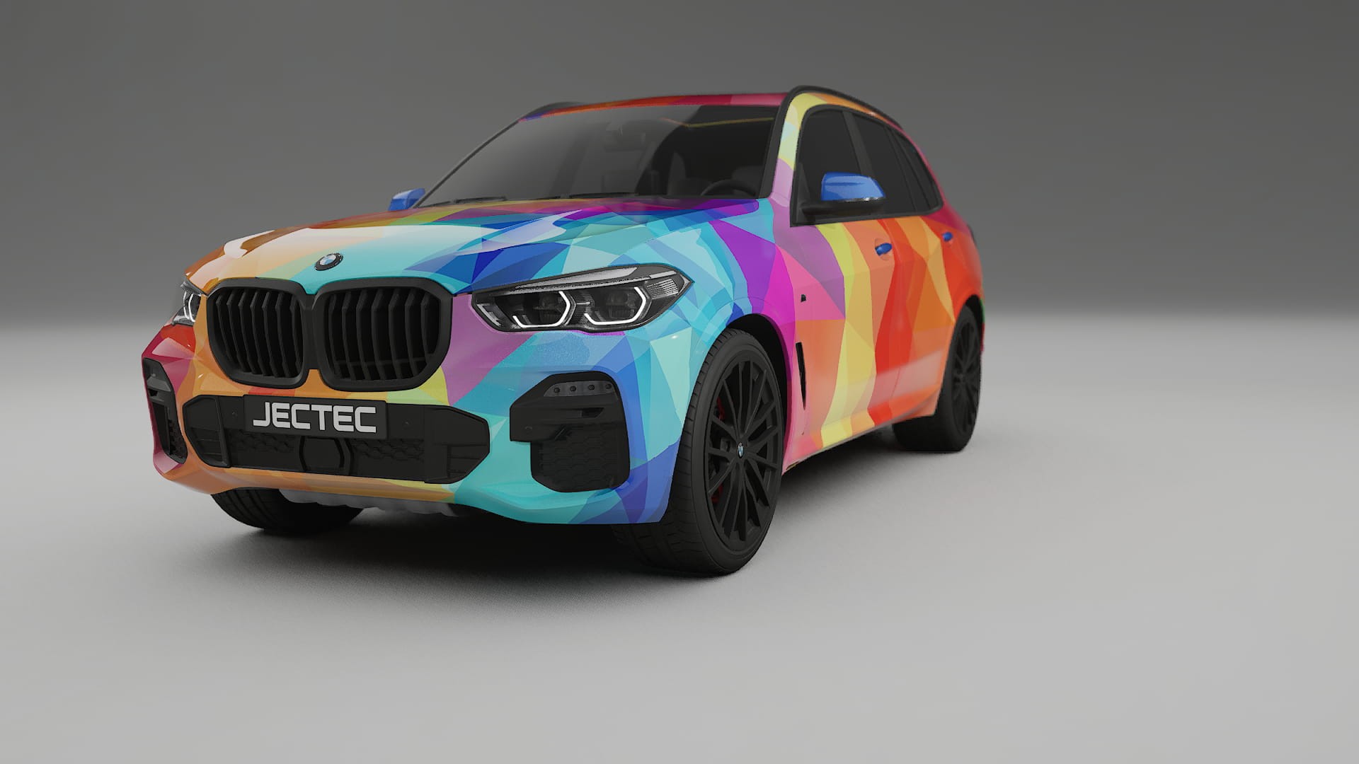 BMW X5 G05 M-Sport VECTOR VIBE Designed Wrap PPF Kit – Printable Polyurethane Film