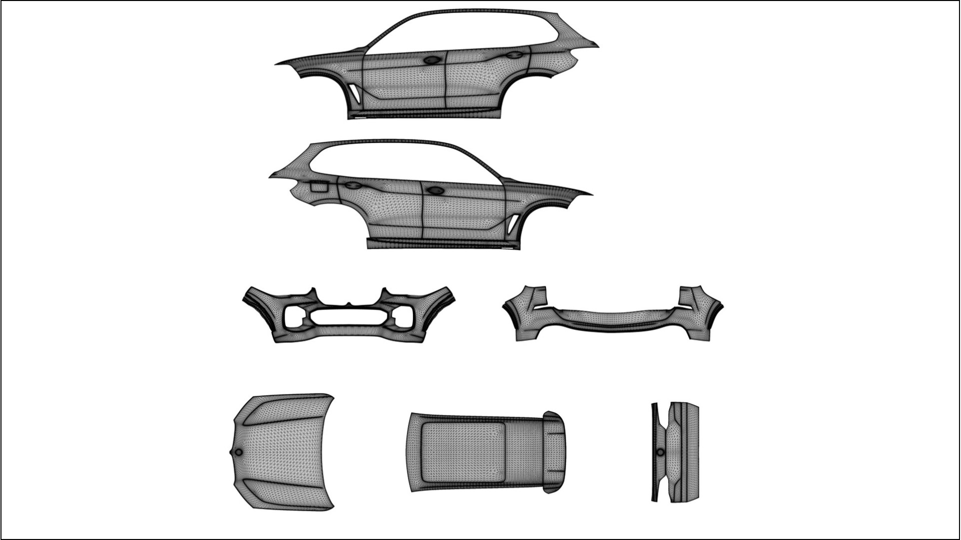 BMW X5 G05 M-Sport VECTOR VIBE Designed Wrap PPF Kit – Printable Polyurethane Film 2