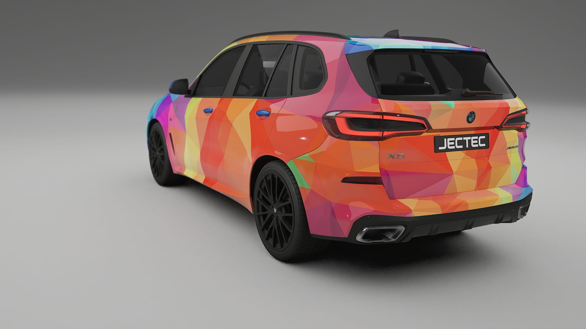 BMW X5 G05 M-Sport VECTOR VIBE Designed Wrap PPF Kit – Printable Polyurethane Film