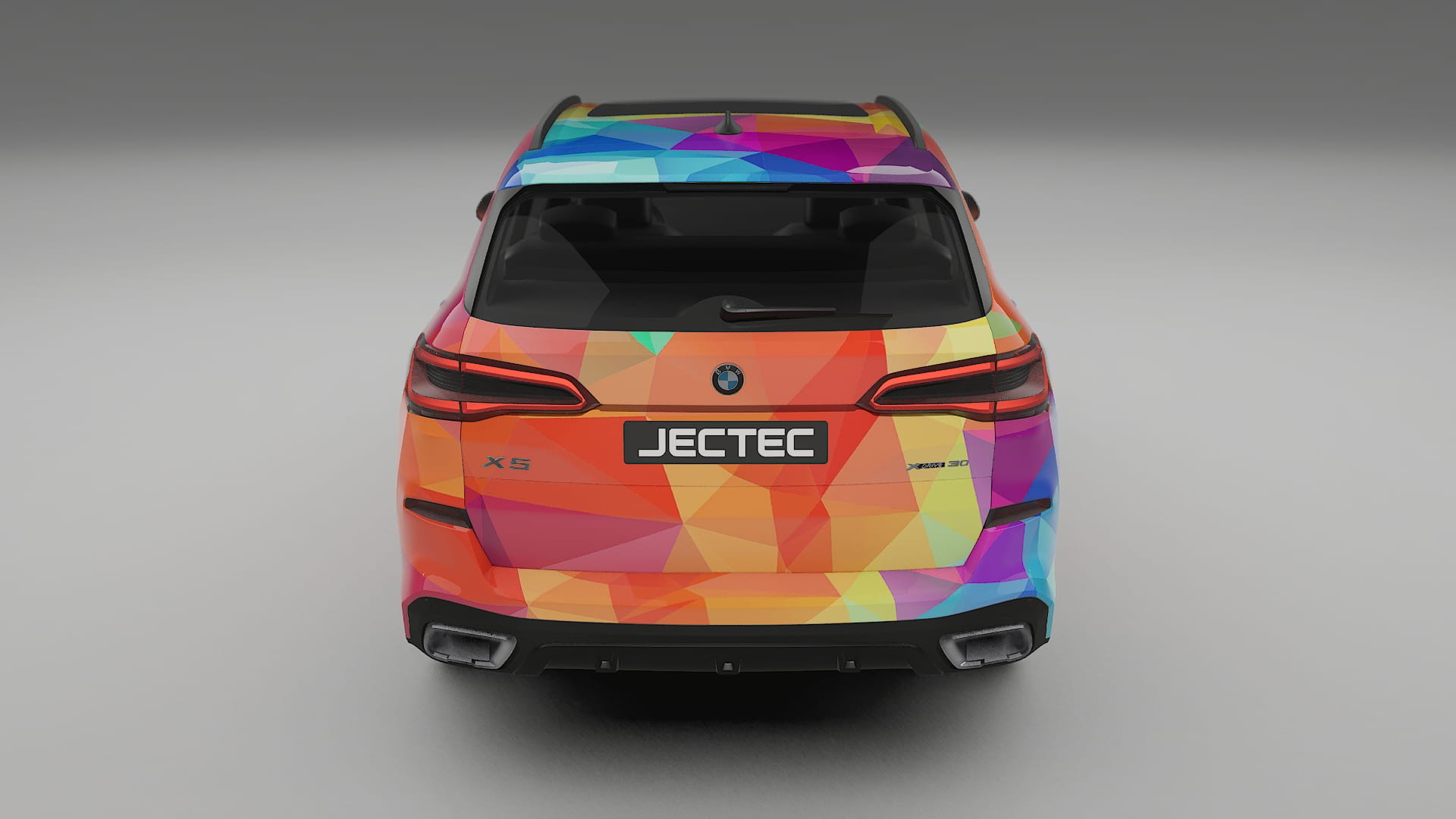 BMW X5 G05 M-Sport VECTOR VIBE Designed Wrap PPF Kit – Printable Polyurethane Film