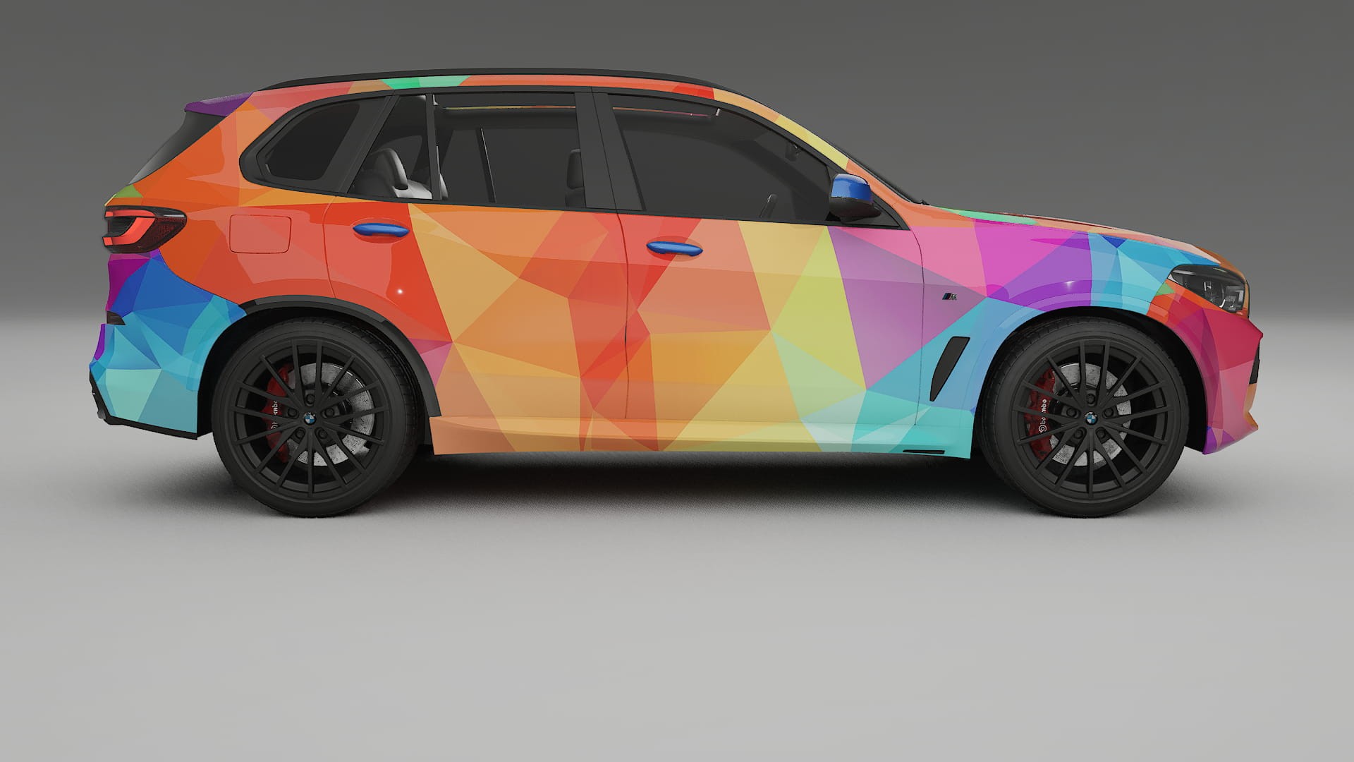 BMW X5 G05 M-Sport VECTOR VIBE Designed Wrap PPF Kit – Printable Polyurethane Film