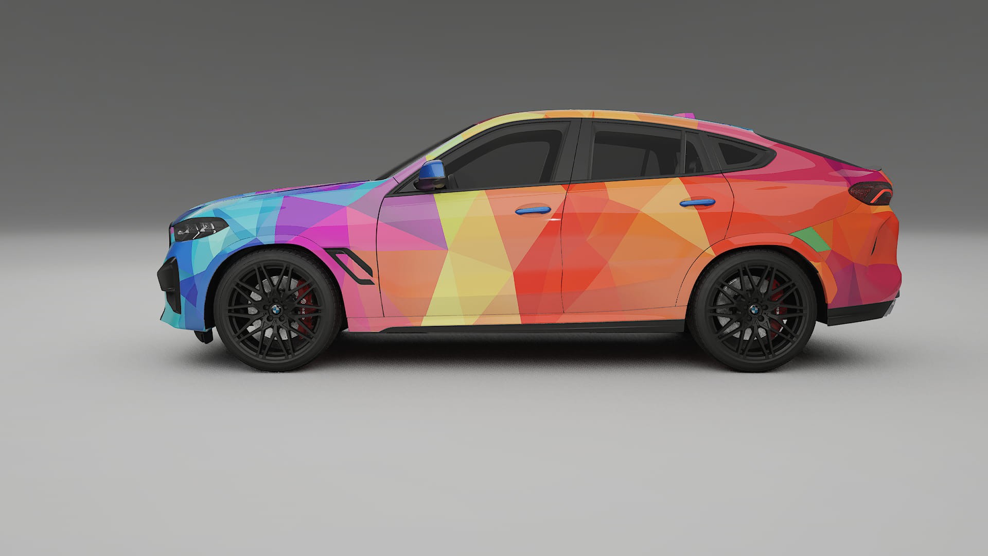 BMW X6 F96 Competition VECTOR VIBE Designed Wrap PPF Kit – Printable Polyurethane Film