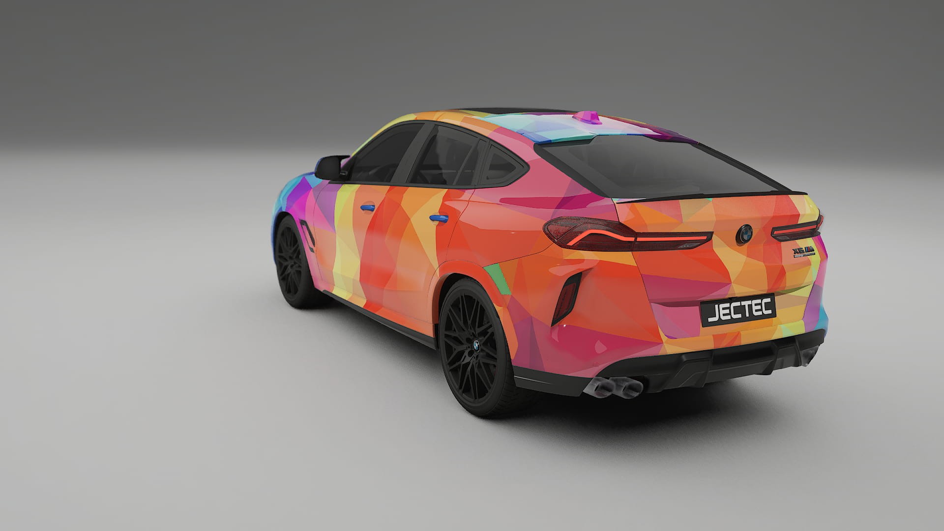 BMW X6 F96 Competition VECTOR VIBE Designed Wrap PPF Kit – Printable Polyurethane Film