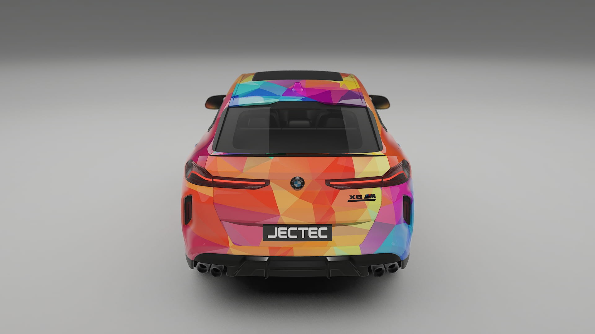 BMW X6 F96 Competition VECTOR VIBE Designed Wrap PPF Kit – Printable Polyurethane Film