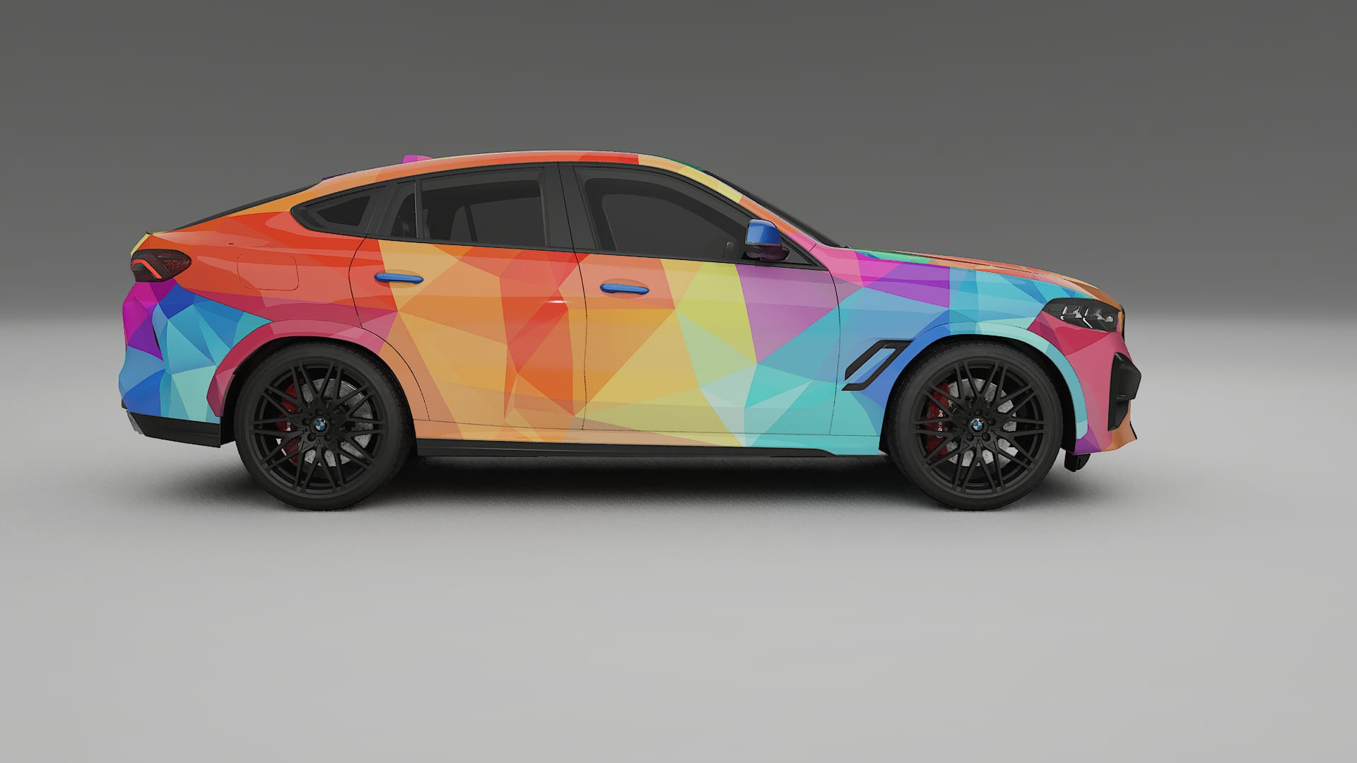 BMW X6 F96 Competition VECTOR VIBE Designed Wrap PPF Kit – Printable Polyurethane Film