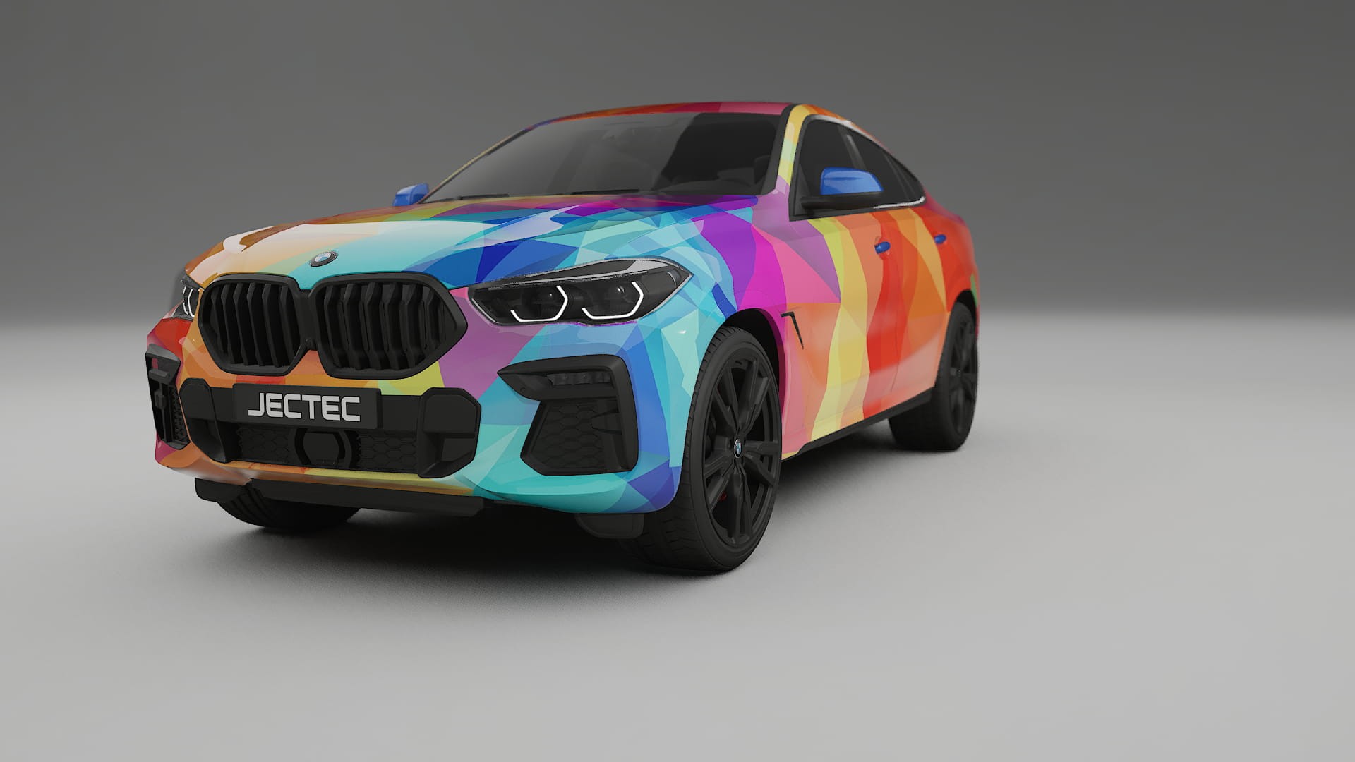 BMW X6 G06 F96 VECTOR VIBE Designed Wrap PPF Kit – Printable Polyurethane Film