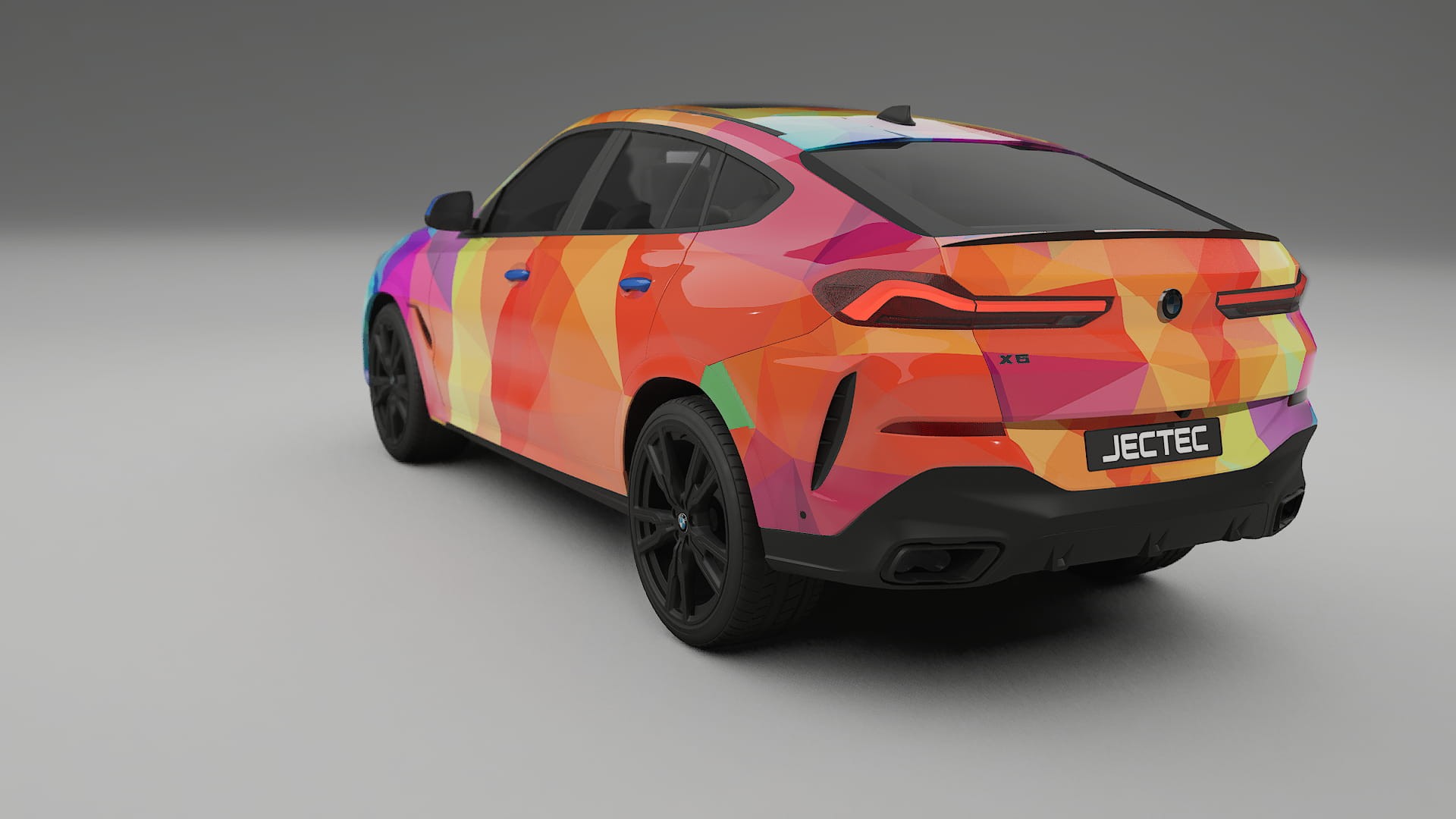 BMW X6 G06 F96 VECTOR VIBE Designed Wrap PPF Kit – Printable Polyurethane Film
