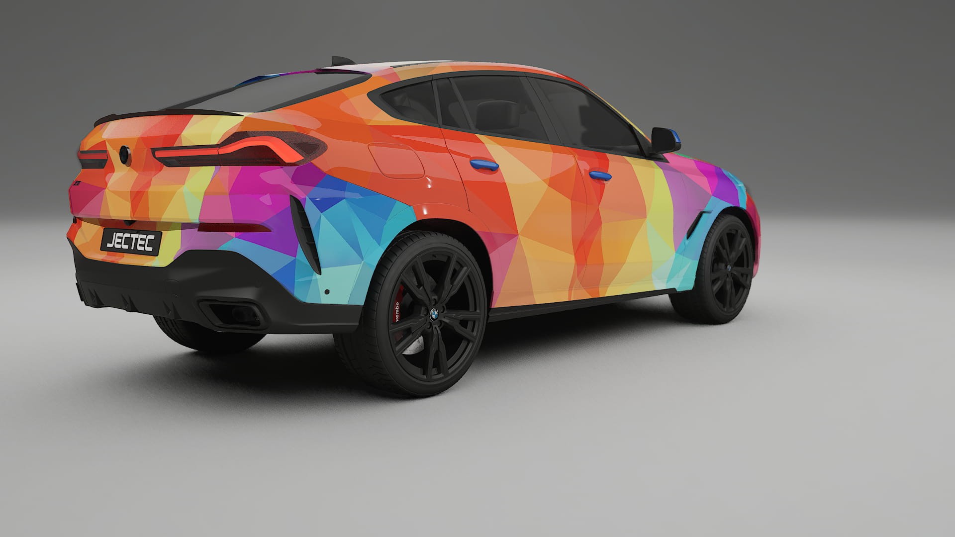 BMW X6 G06 F96 VECTOR VIBE Designed Wrap PPF Kit – Printable Polyurethane Film