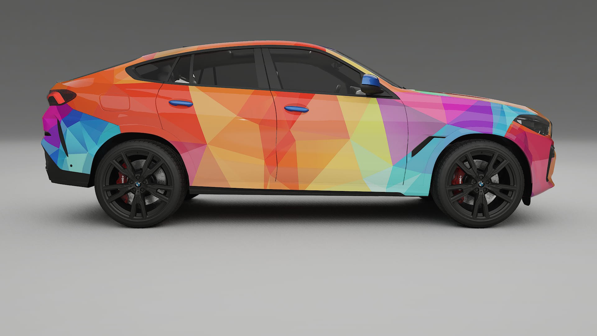 BMW X6 G06 F96 VECTOR VIBE Designed Wrap PPF Kit – Printable Polyurethane Film