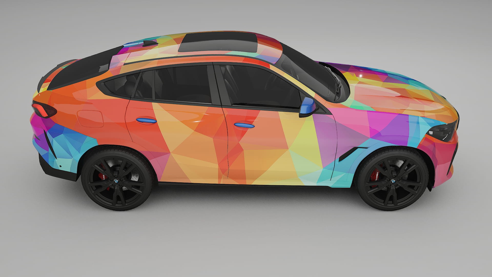 BMW X6 G06 F96 VECTOR VIBE Designed Wrap PPF Kit – Printable Polyurethane Film