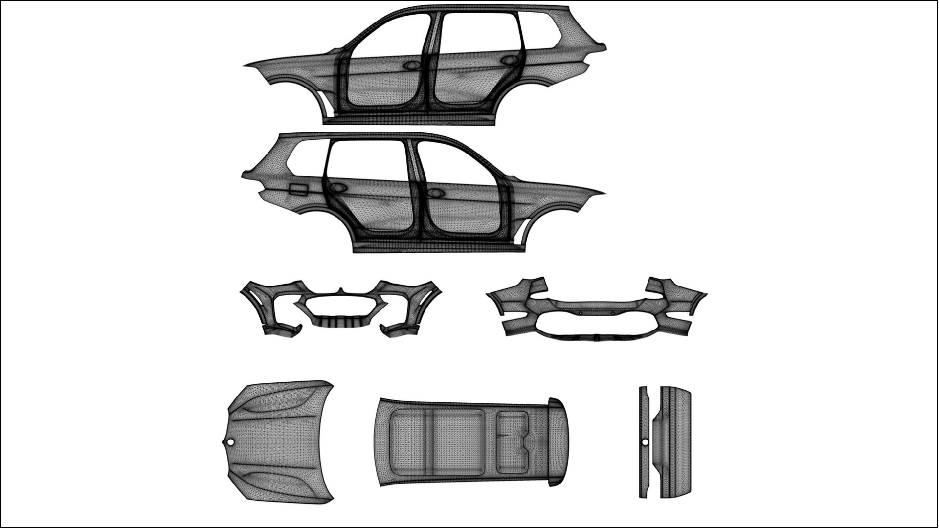 BMW X7 M G07 VECTOR VIBE Designed Wrap PPF Kit – Printable Polyurethane Film 2