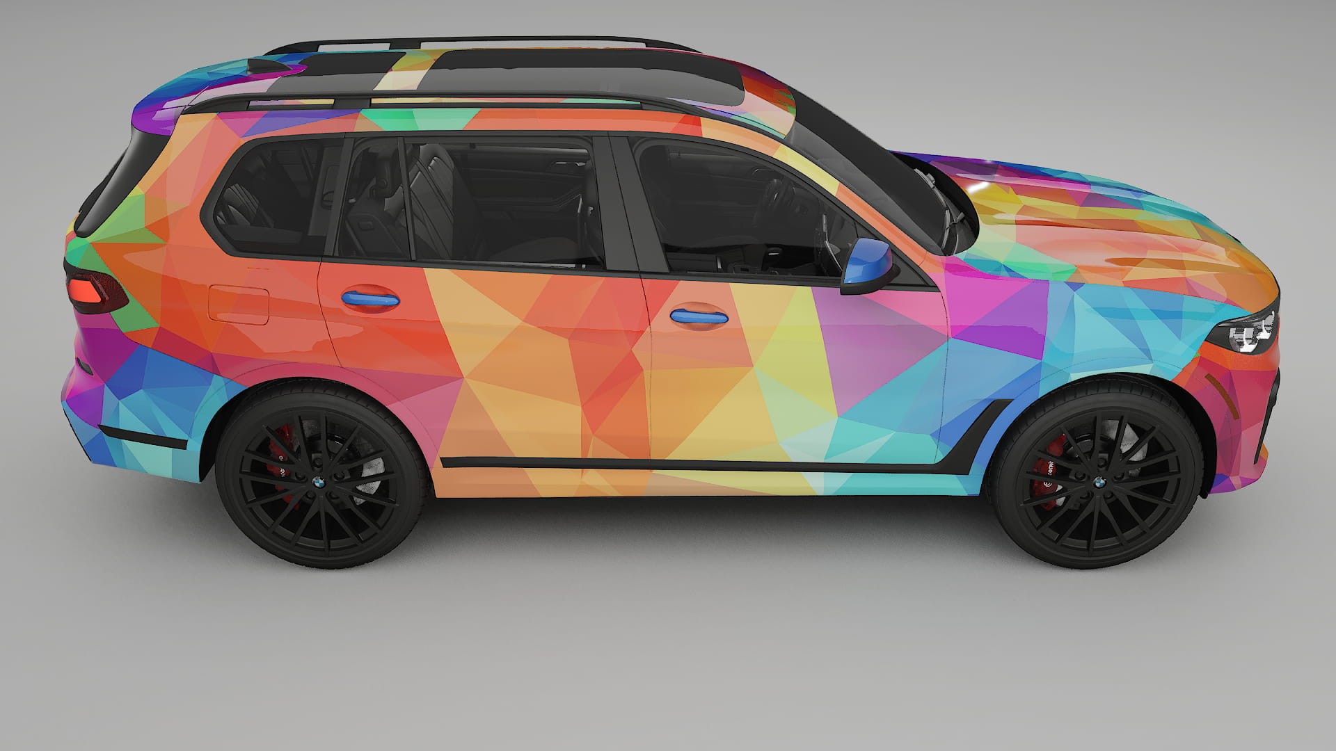 BMW X7 M G07 VECTOR VIBE Designed Wrap PPF Kit – Printable Polyurethane Film