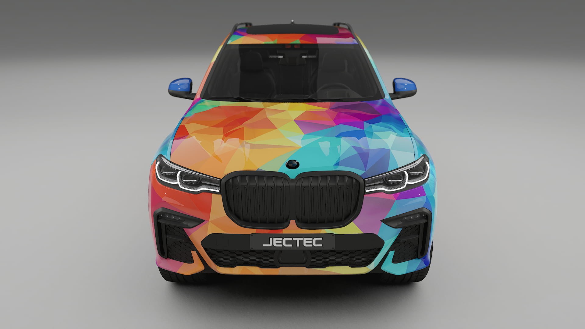 BMW X7 M G07 VECTOR VIBE Designed Wrap PPF Kit – Printable Polyurethane Film