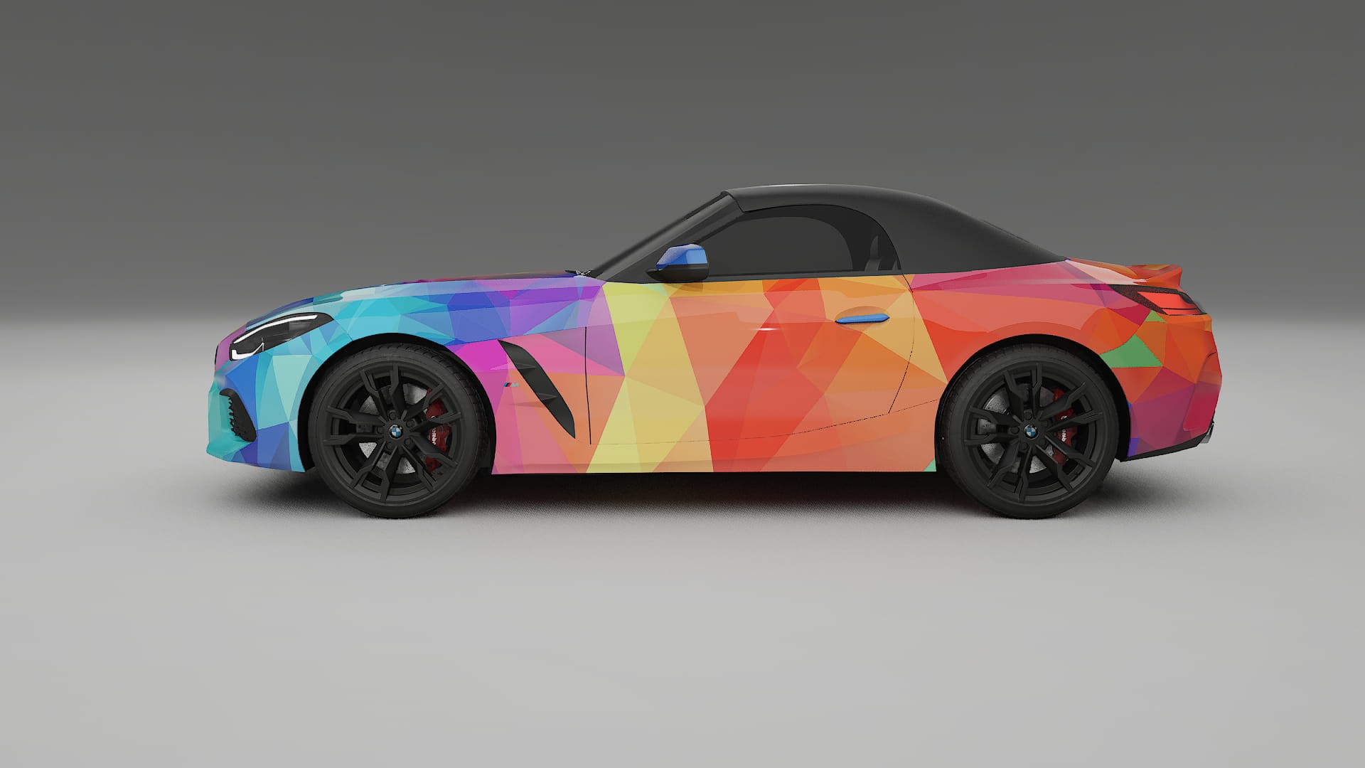 BMW Z4 G29 M40i First edition roadster VECTOR VIBE Designed Wrap PPF Kit – Printable Polyurethane Film