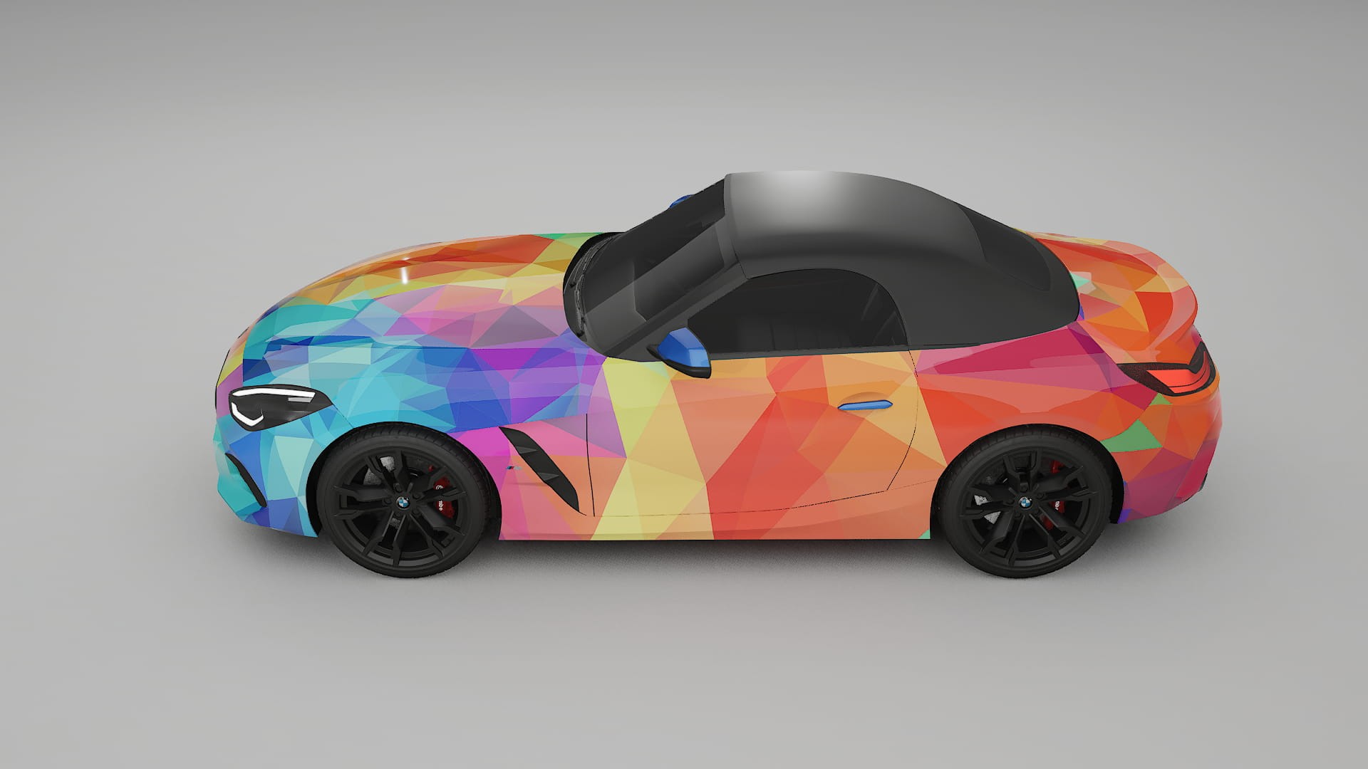 BMW Z4 G29 M40i First edition roadster VECTOR VIBE Designed Wrap PPF Kit – Printable Polyurethane Film