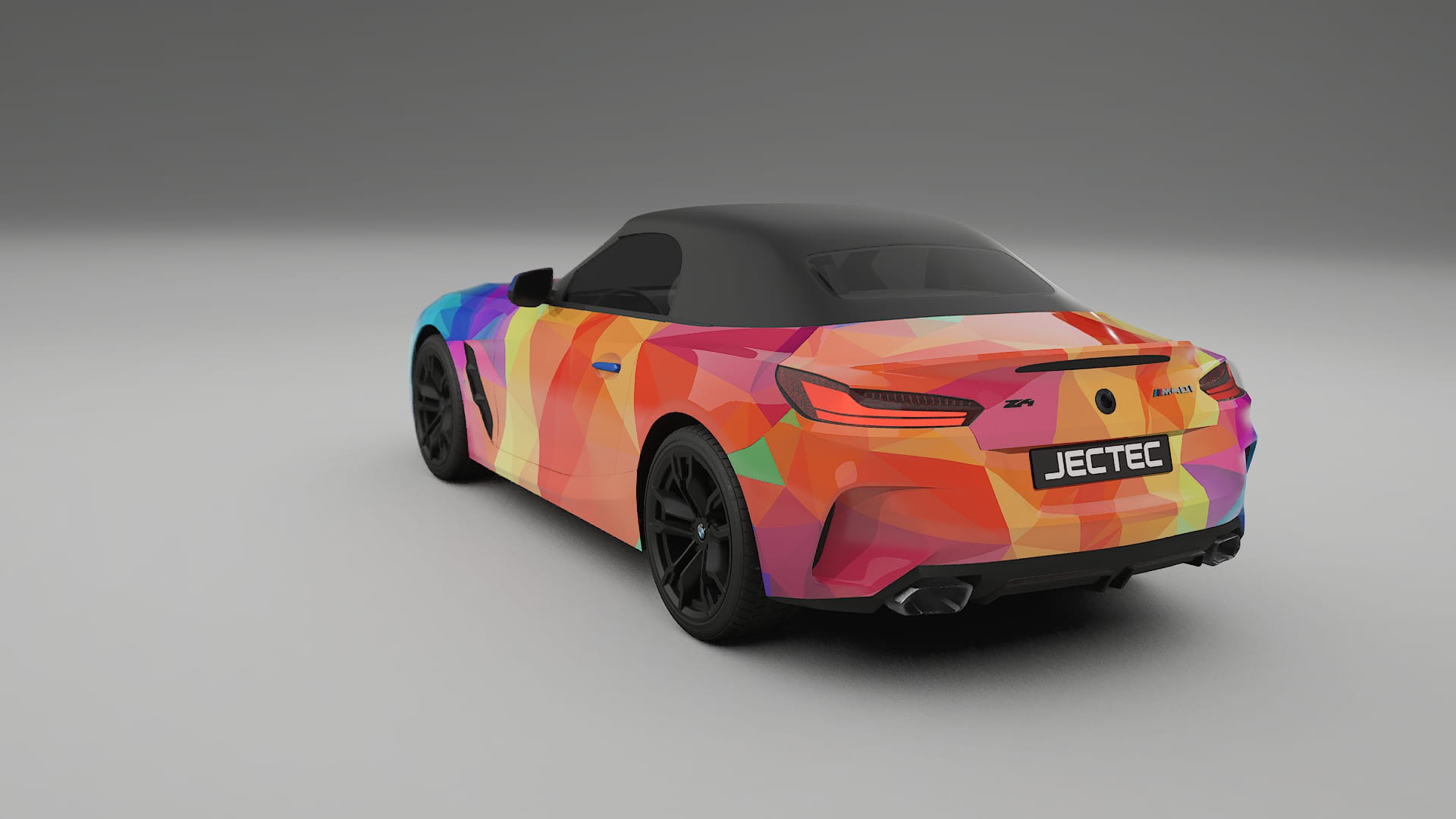 BMW Z4 G29 M40i First edition roadster VECTOR VIBE Designed Wrap PPF Kit – Printable Polyurethane Film