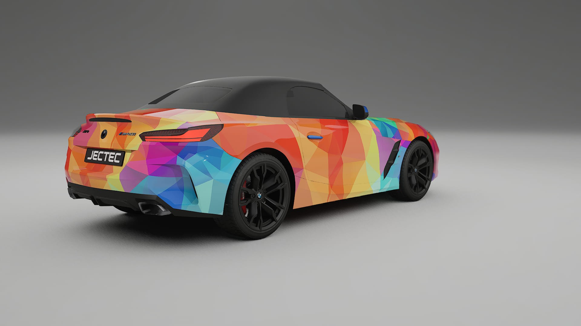 BMW Z4 G29 M40i First edition roadster VECTOR VIBE Designed Wrap PPF Kit – Printable Polyurethane Film