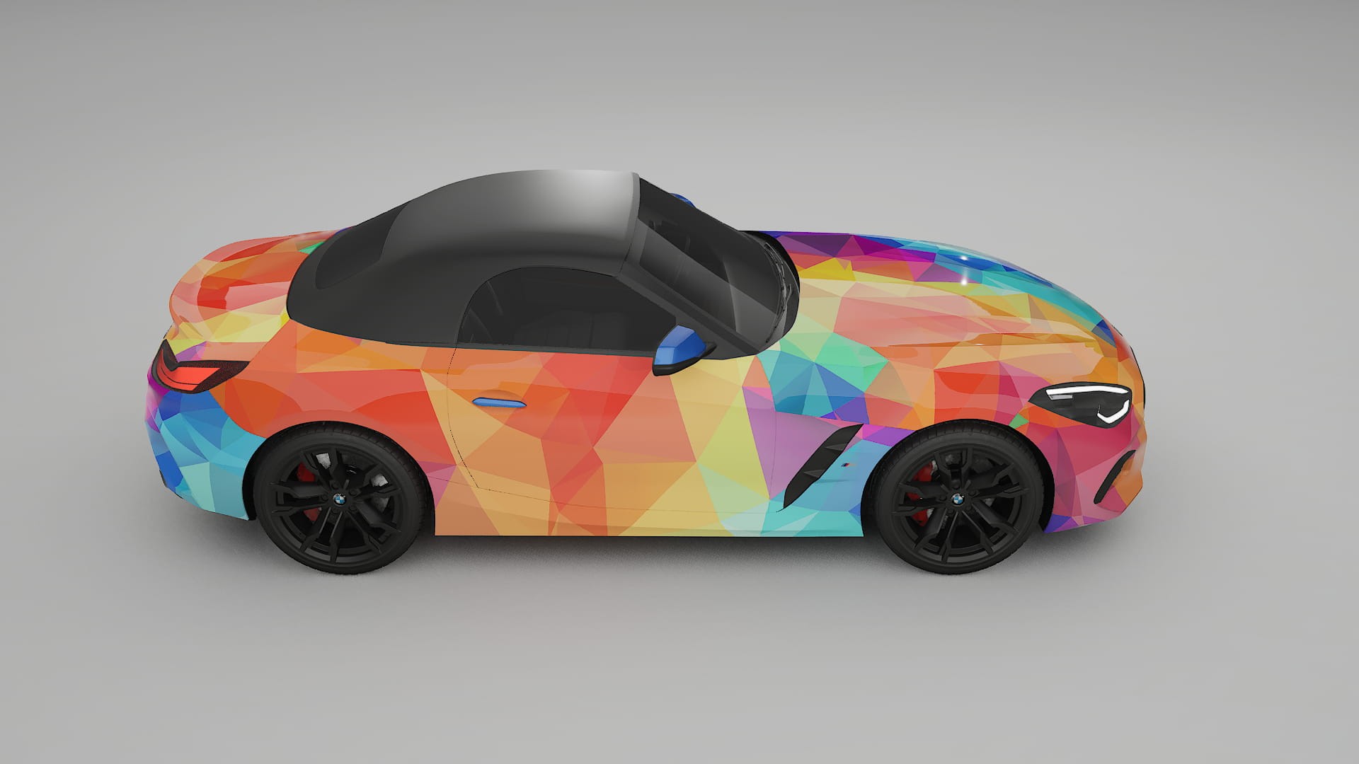 BMW Z4 G29 M40i First edition roadster VECTOR VIBE Designed Wrap PPF Kit – Printable Polyurethane Film