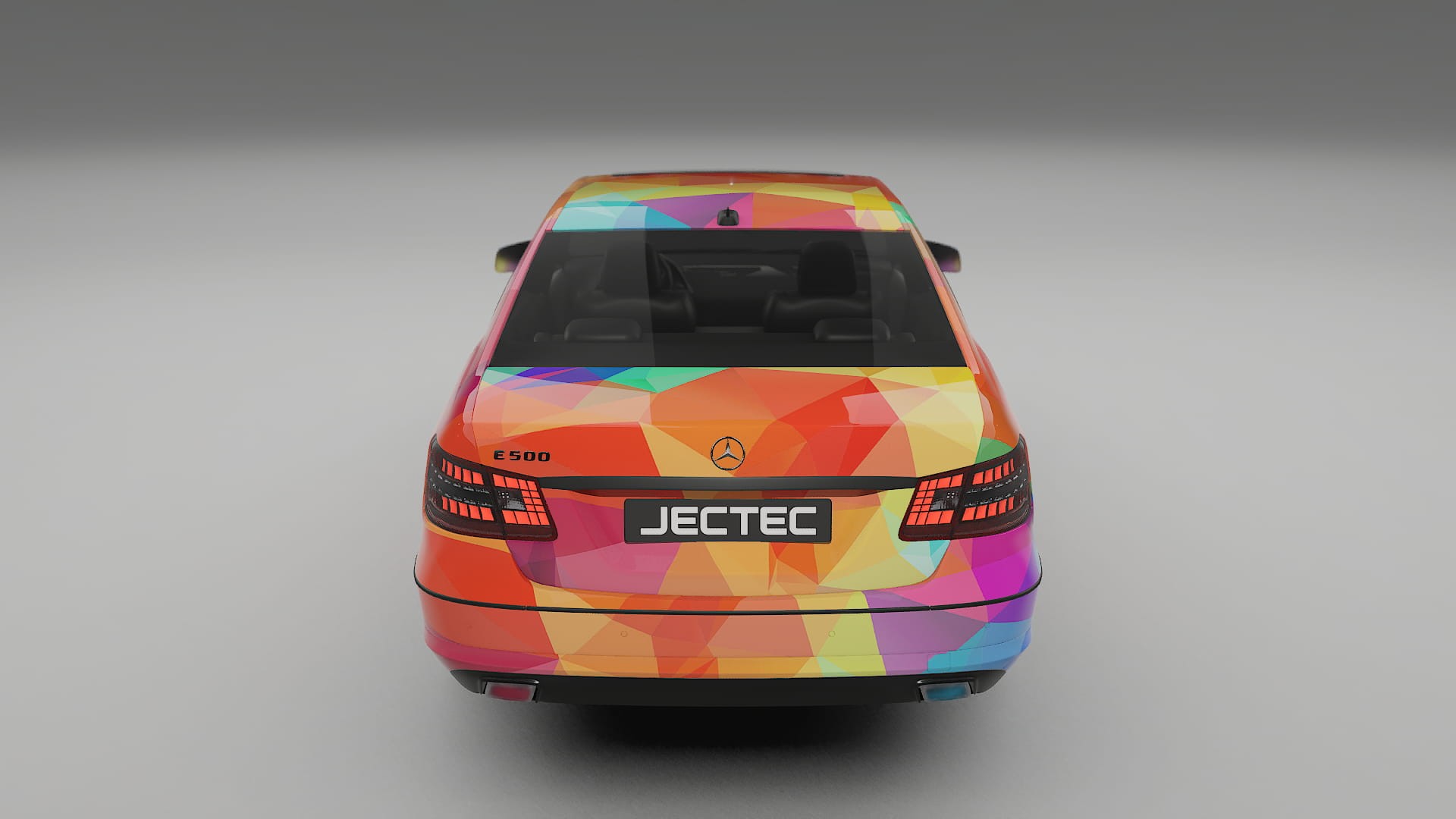 Mercedes E-class Sedan W212 Prefacelift pre-LCI VECTOR VIBE Designed Wrap PPF Kit – Printable Polyurethane Film