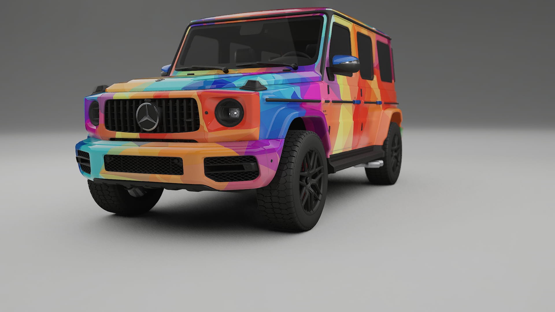 Mercedes G63 AMG W463A VECTOR VIBE Designed Wrap PPF Kit – Printable Polyurethane Film