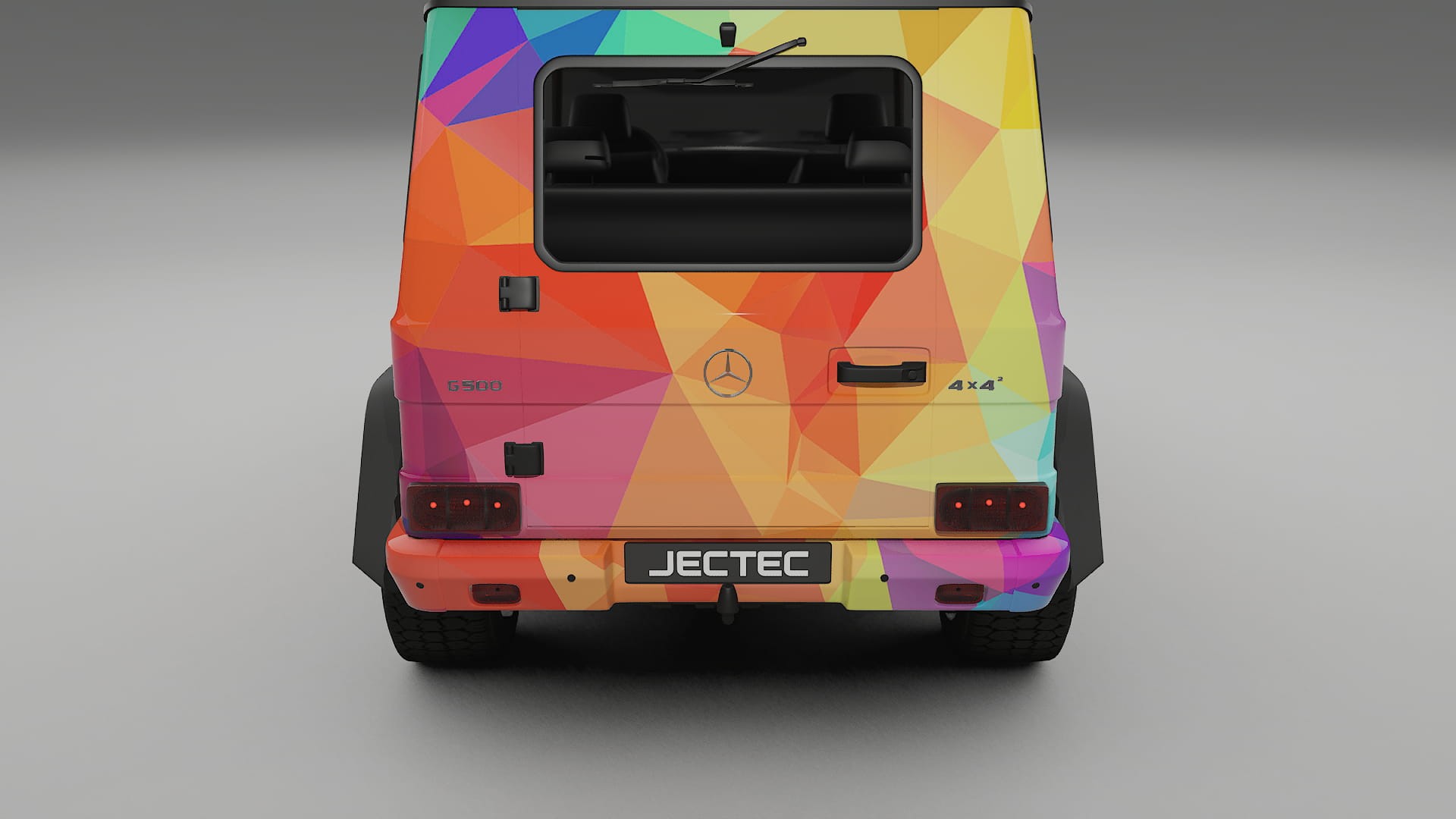Mercedes G-class 4x4 W463 VECTOR VIBE Designed Wrap PPF Kit – Printable Polyurethane Film