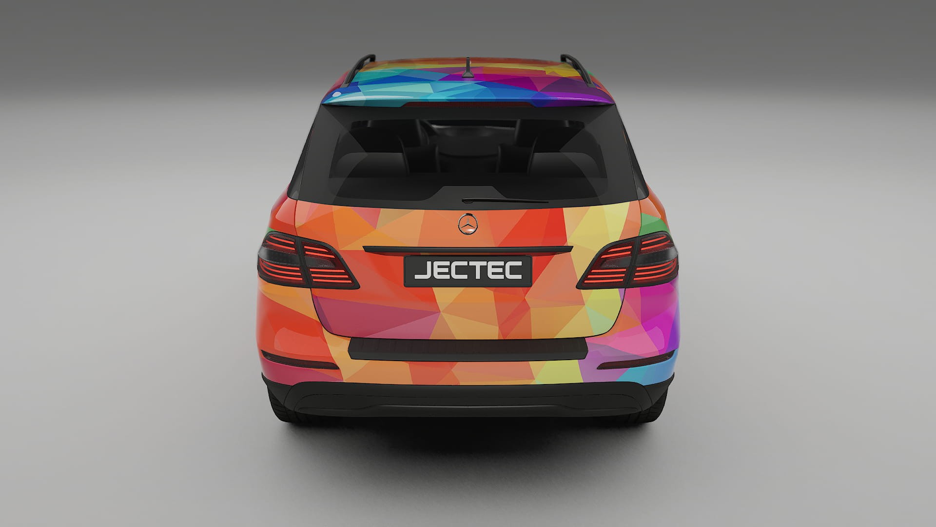 Mercedes M-class W166 VECTOR VIBE Designed Wrap PPF Kit – Printable Polyurethane Film