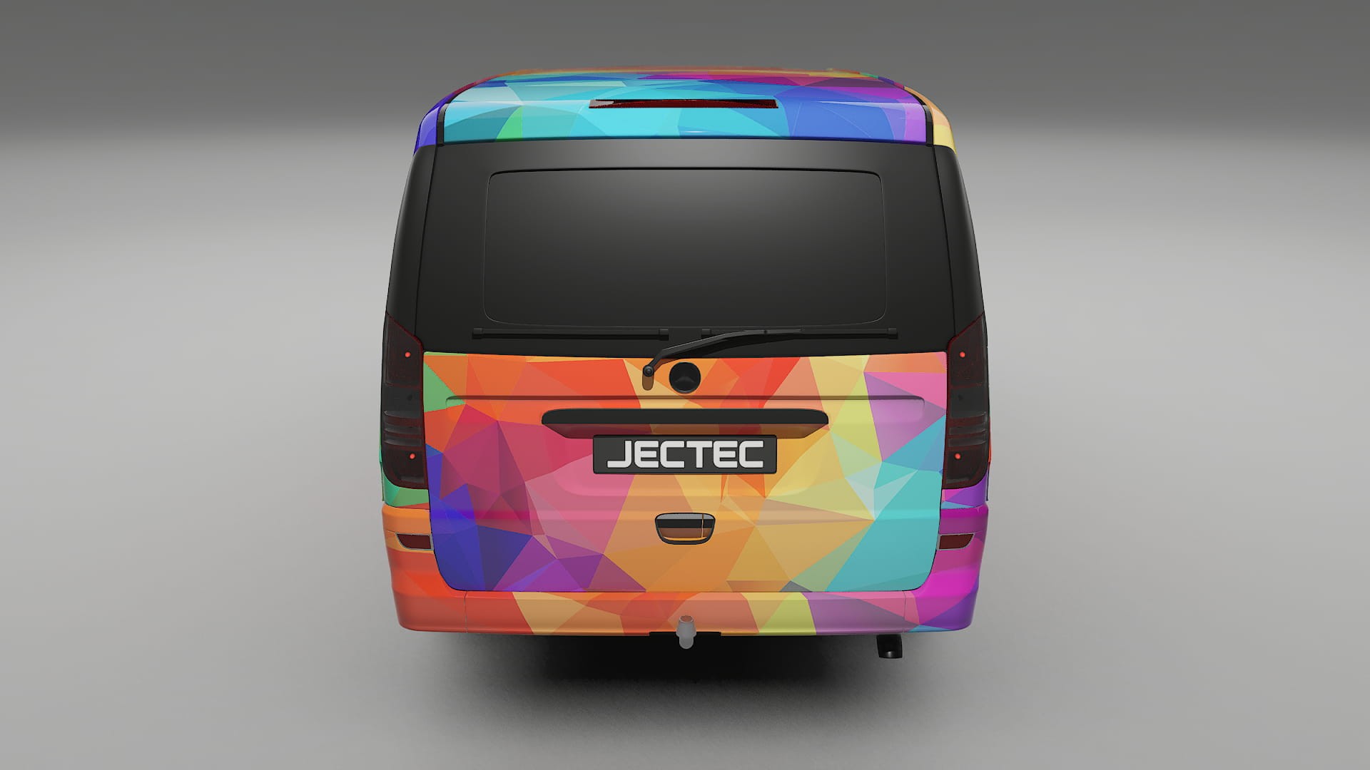 Mercedes Viano Extralong W439 Facelift LCI VECTOR VIBE Designed Wrap PPF Kit – Printable Polyurethane Film
