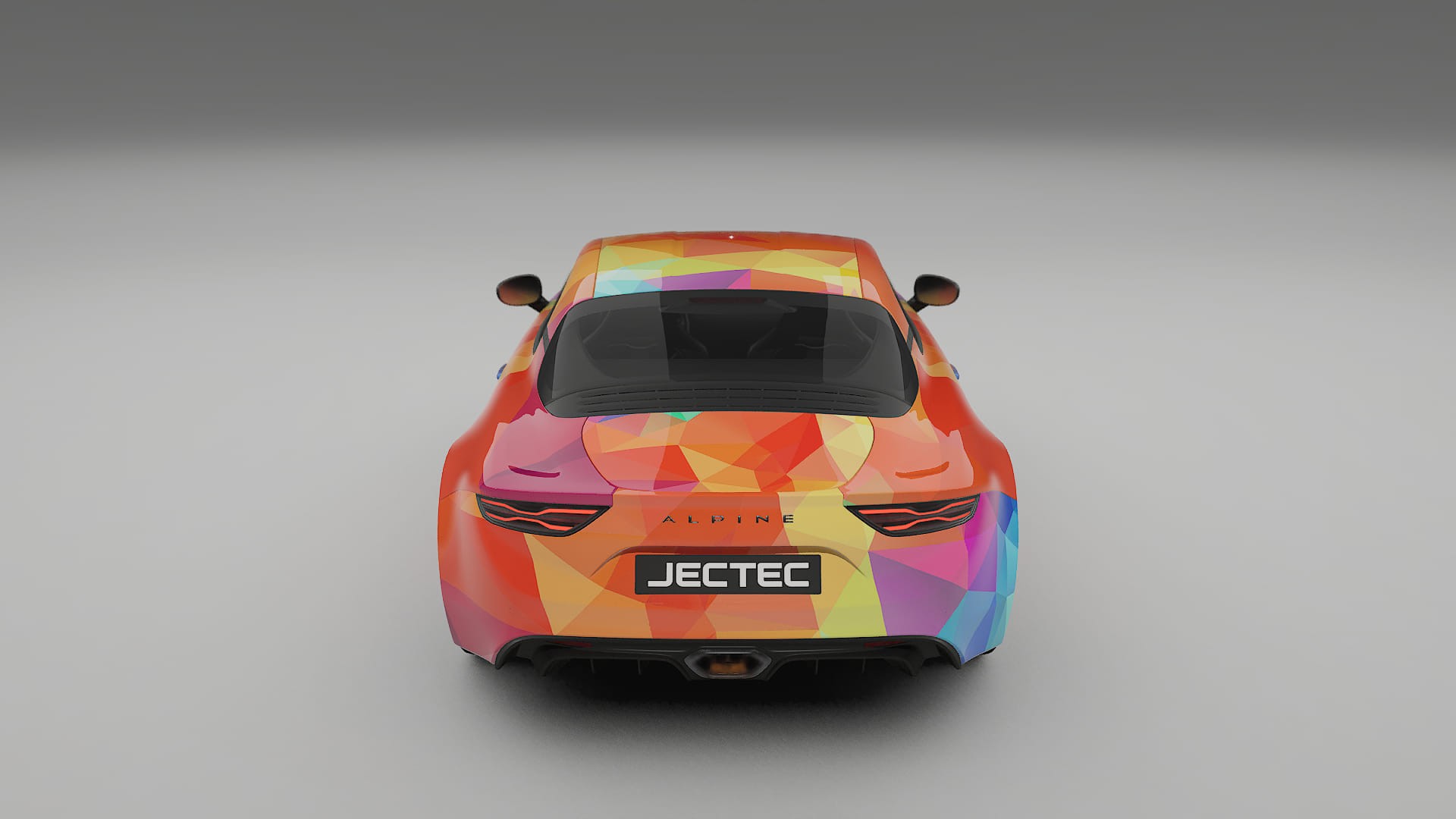 Renault Alpine A110 VECTOR VIBE Designed Wrap PPF Kit – Printable Polyurethane Film