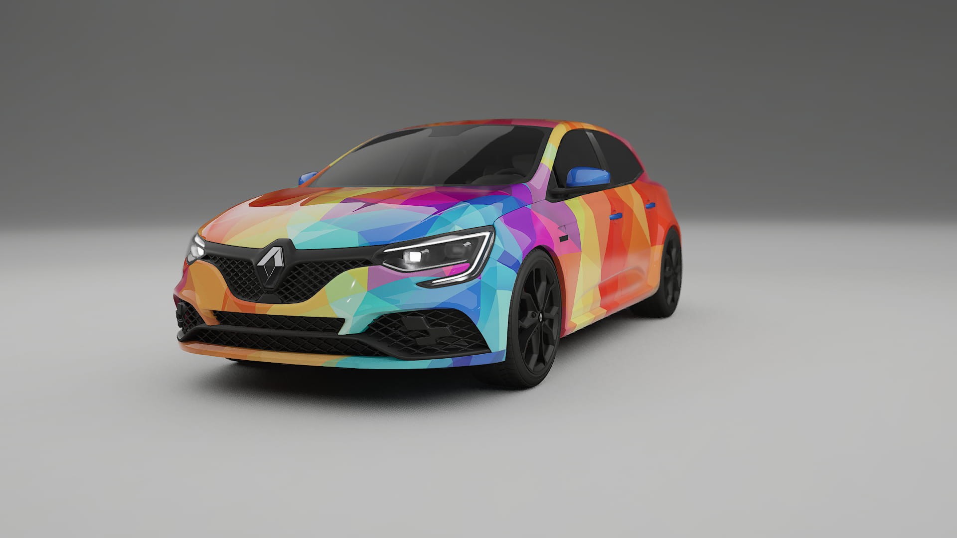 Renault Megane RS IV VECTOR VIBE Designed Wrap PPF Kit – Printable Polyurethane Film
