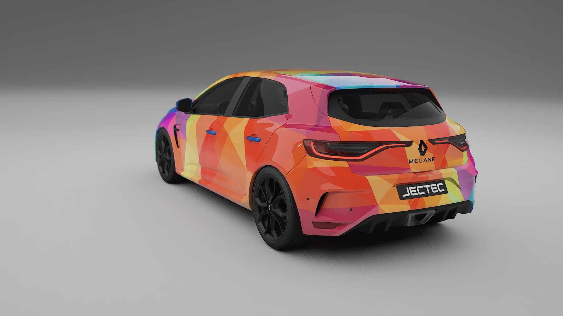 Renault Megane RS IV VECTOR VIBE Designed Wrap PPF Kit – Printable Polyurethane Film