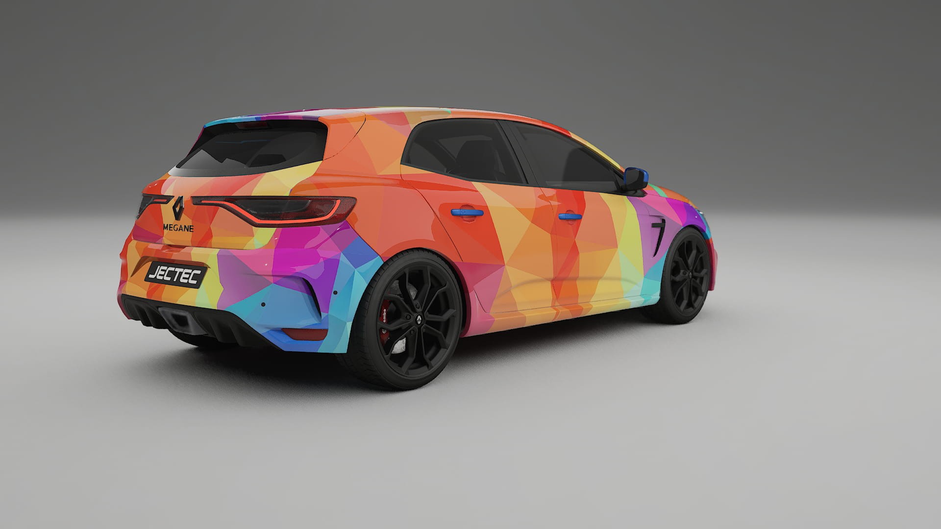 Renault Megane RS IV VECTOR VIBE Designed Wrap PPF Kit – Printable Polyurethane Film