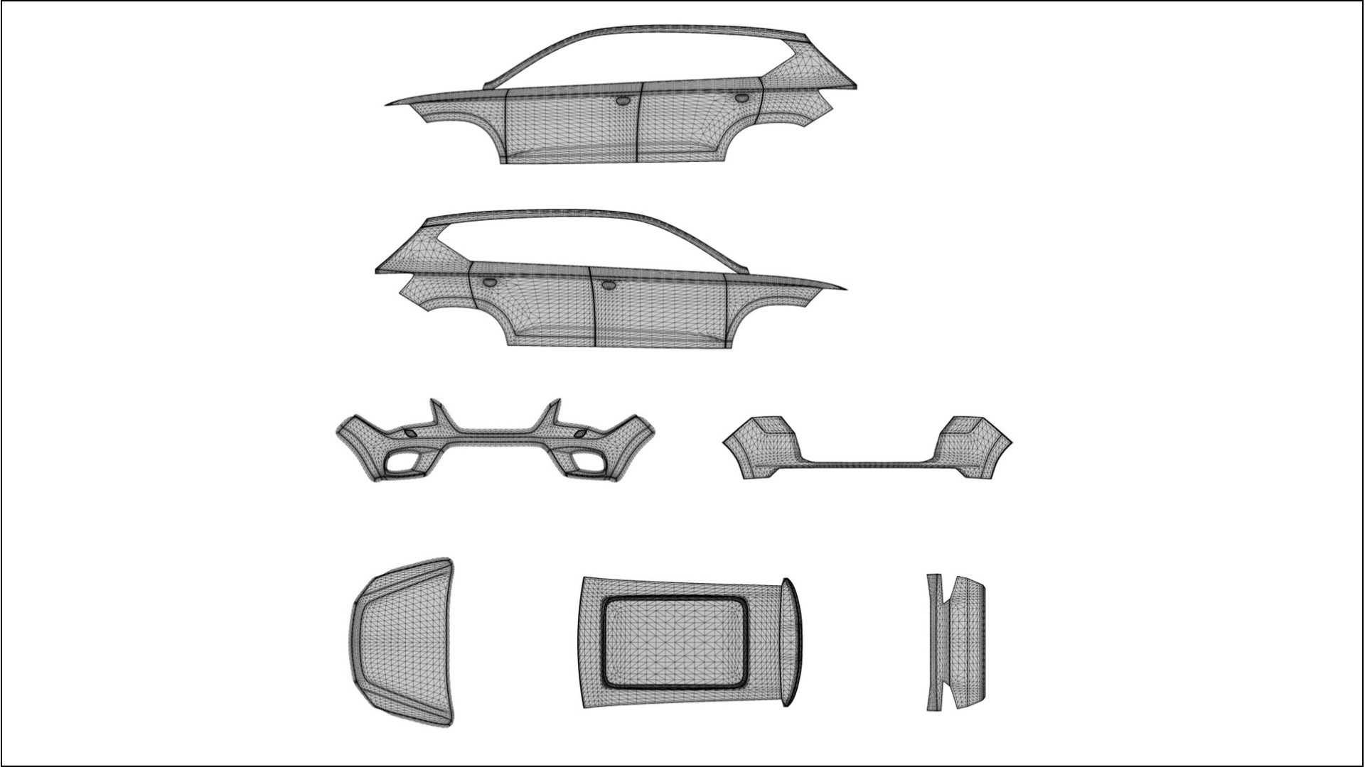 Seat Ateca KH7 VECTOR VIBE Designed Wrap PPF Kit – Printable Polyurethane Film 2