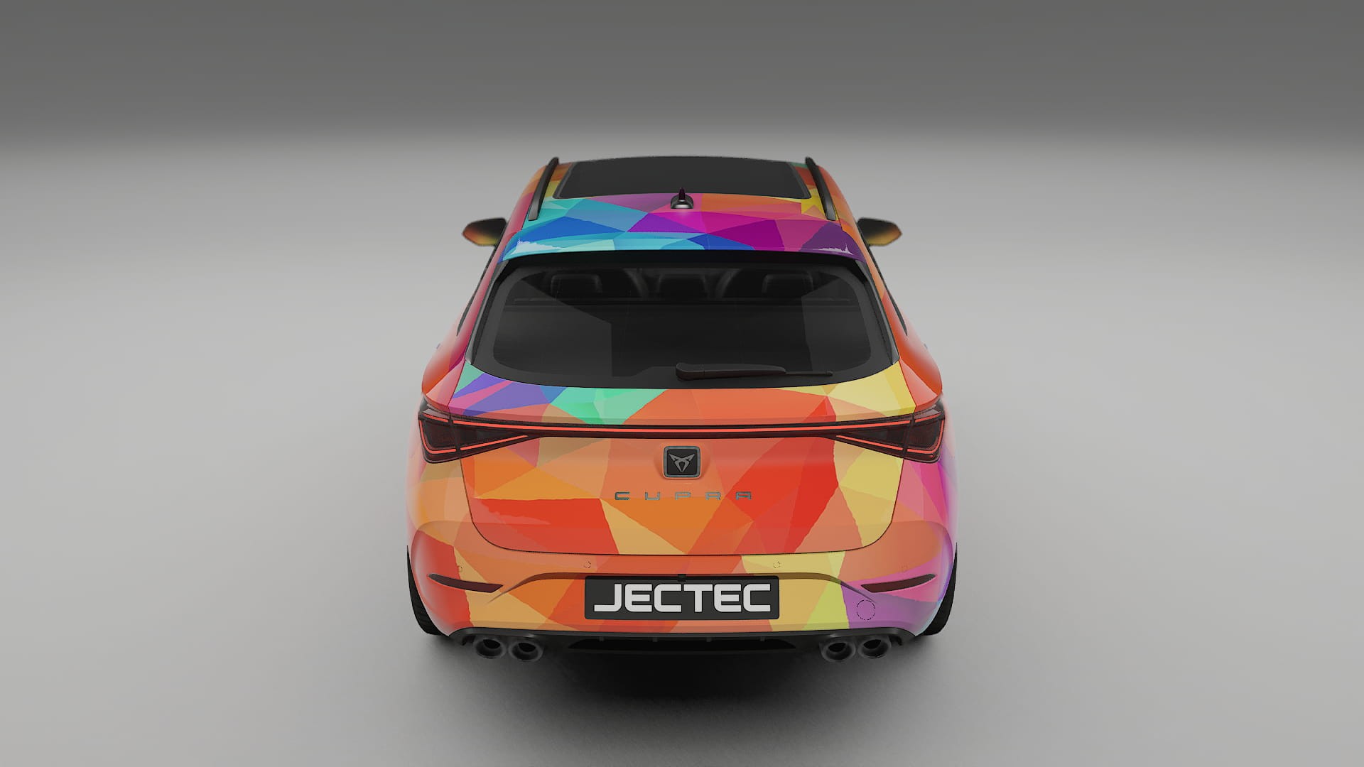 Seat Leon Cupra KL VECTOR VIBE Designed Wrap PPF Kit – Printable Polyurethane Film
