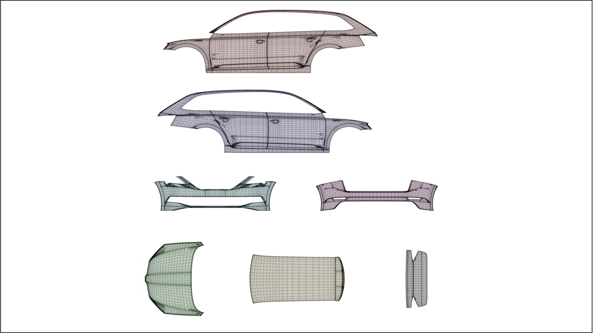 Škoda Superb B8 VECTOR VIBE Designed Wrap PPF Kit – Printable Polyurethane Film 2