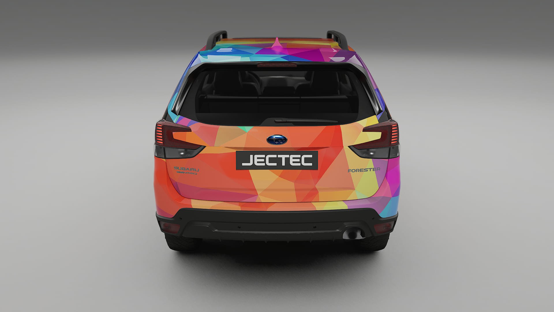 Subaru Forester V SK facelift LCI VECTOR VIBE Designed Wrap PPF Kit – Printable Polyurethane Film