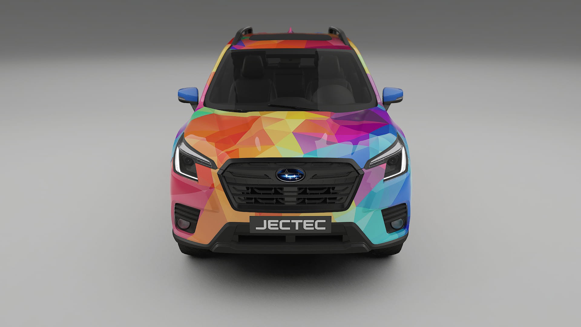 Subaru Forester V SK facelift LCI VECTOR VIBE Designed Wrap PPF Kit – Printable Polyurethane Film