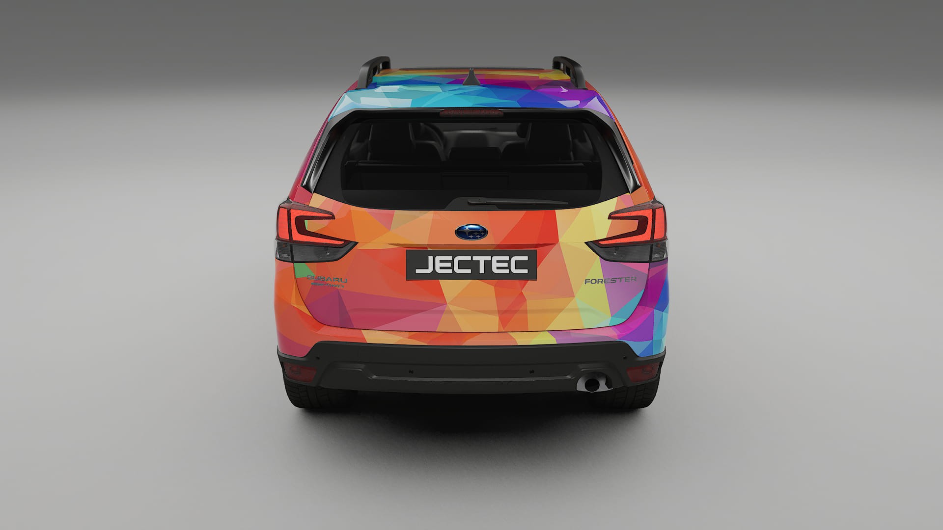 Subaru Forester V SK prefacelift pre-LCI VECTOR VIBE Designed Wrap PPF Kit – Printable Polyurethane Film