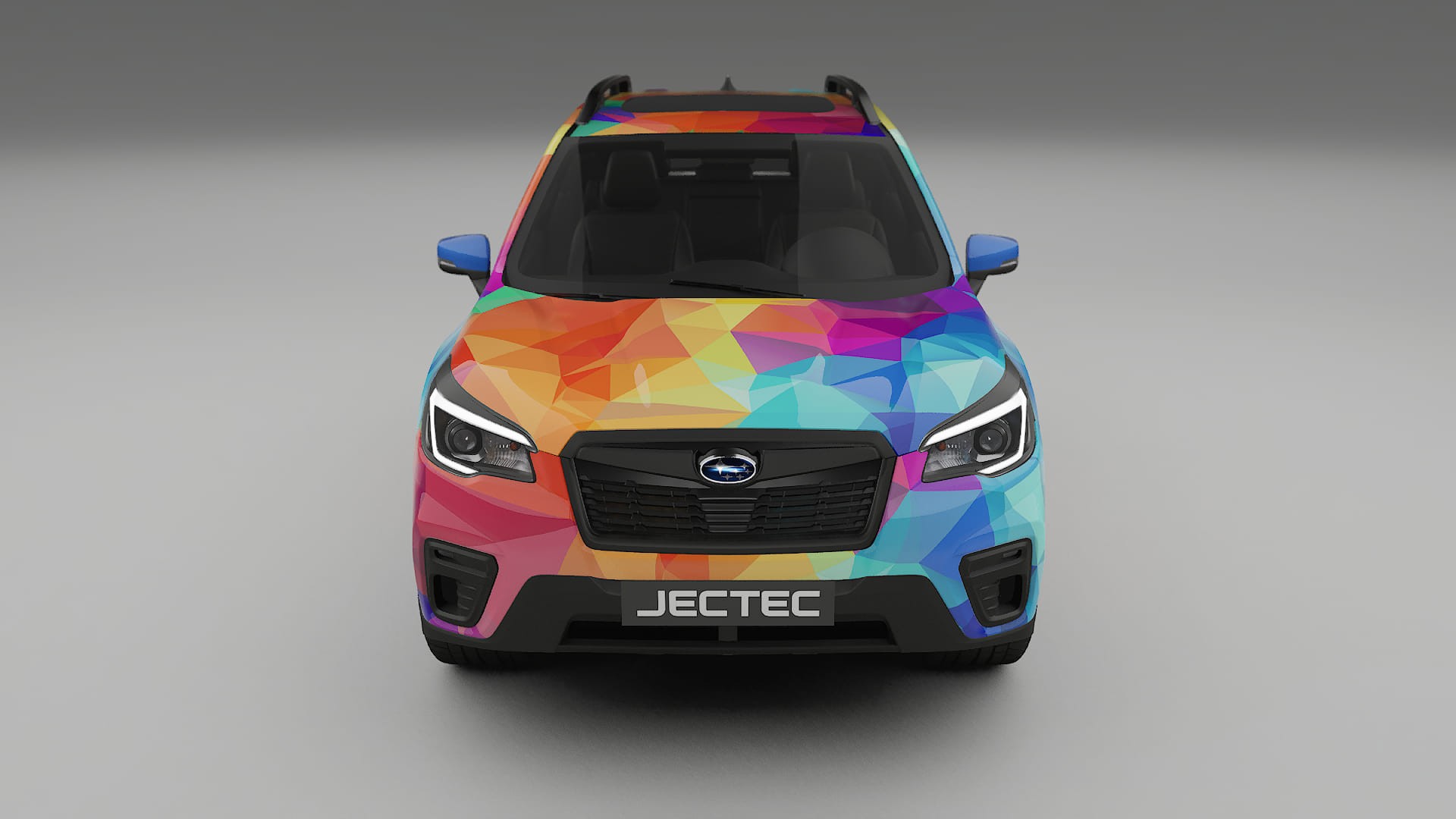 Subaru Forester V SK prefacelift pre-LCI VECTOR VIBE Designed Wrap PPF Kit – Printable Polyurethane Film