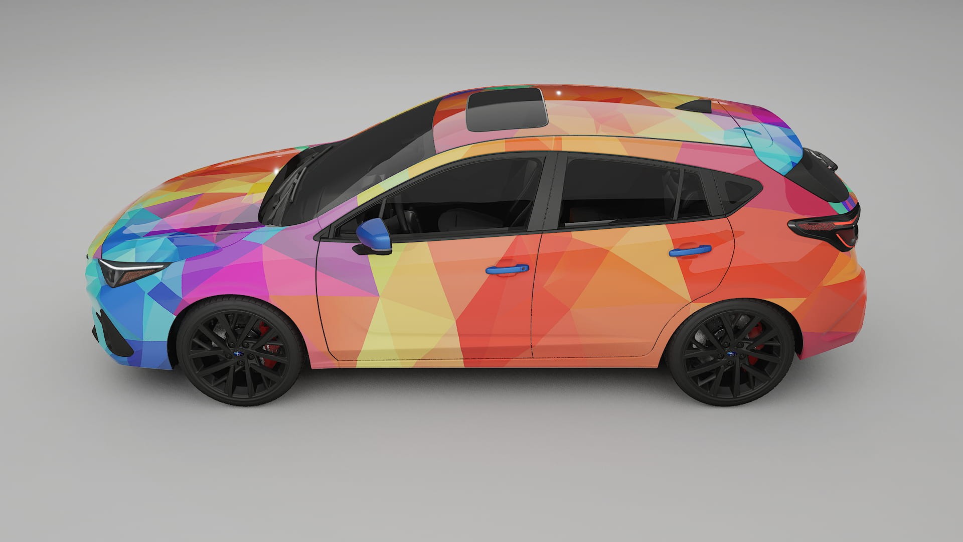 Subaru Impreza GU VECTOR VIBE Designed Wrap PPF Kit – Printable Polyurethane Film