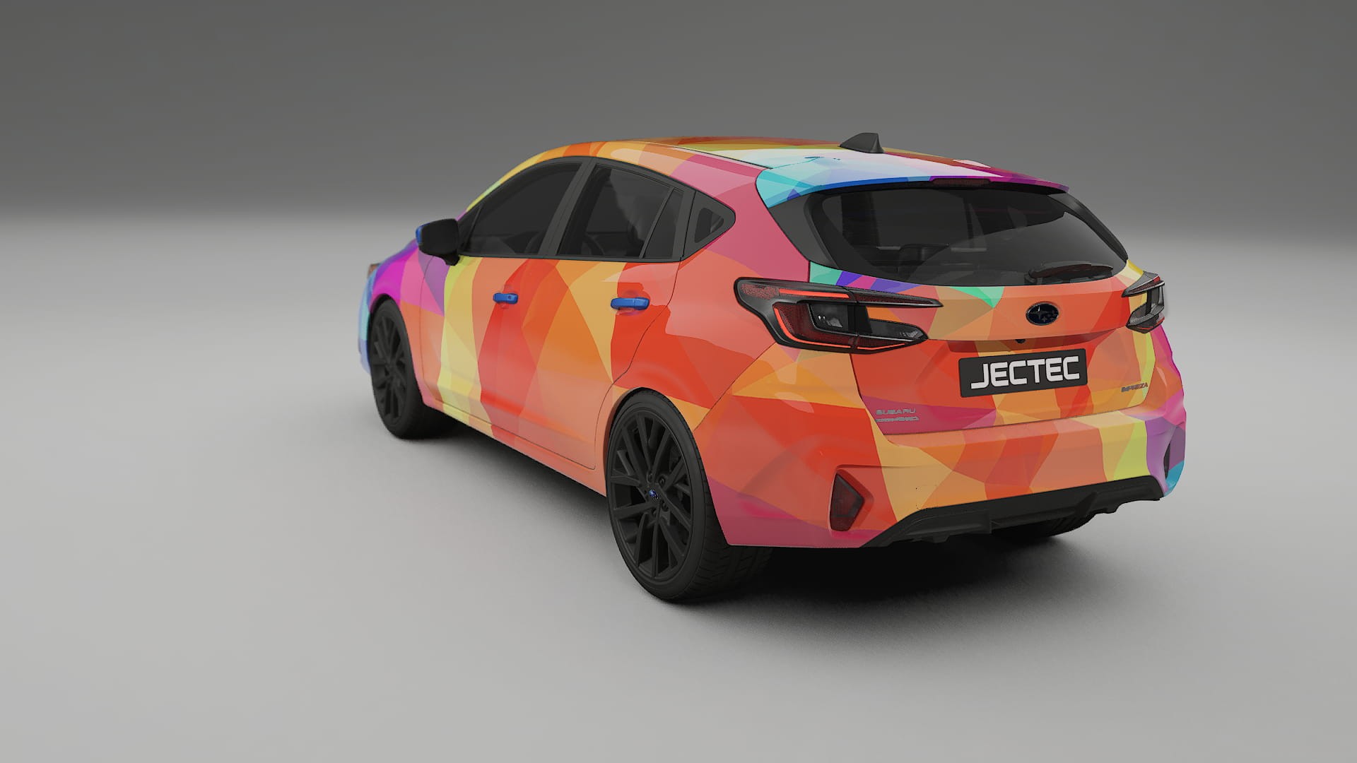 Subaru Impreza GU VECTOR VIBE Designed Wrap PPF Kit – Printable Polyurethane Film
