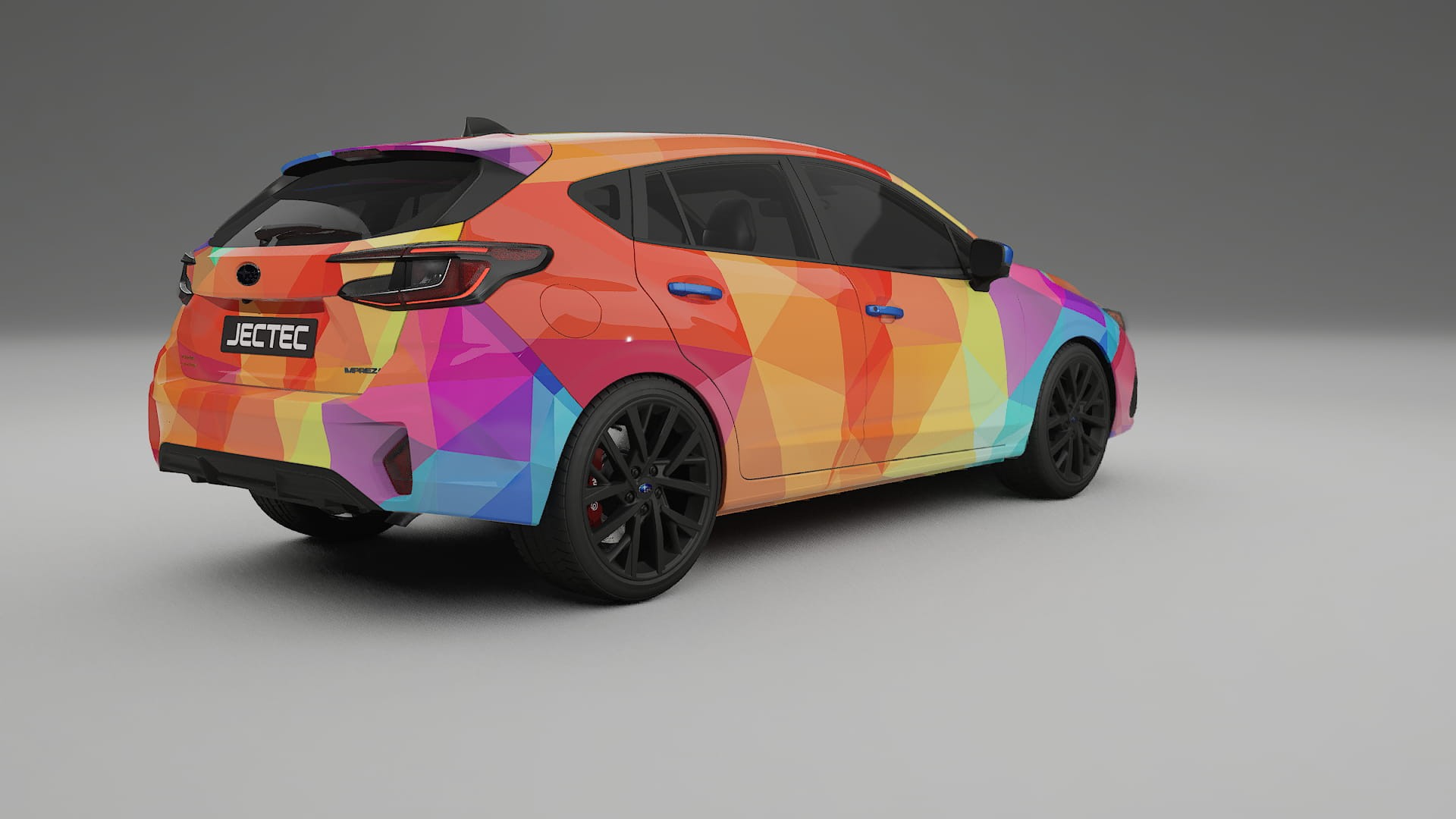 Subaru Impreza GU VECTOR VIBE Designed Wrap PPF Kit – Printable Polyurethane Film