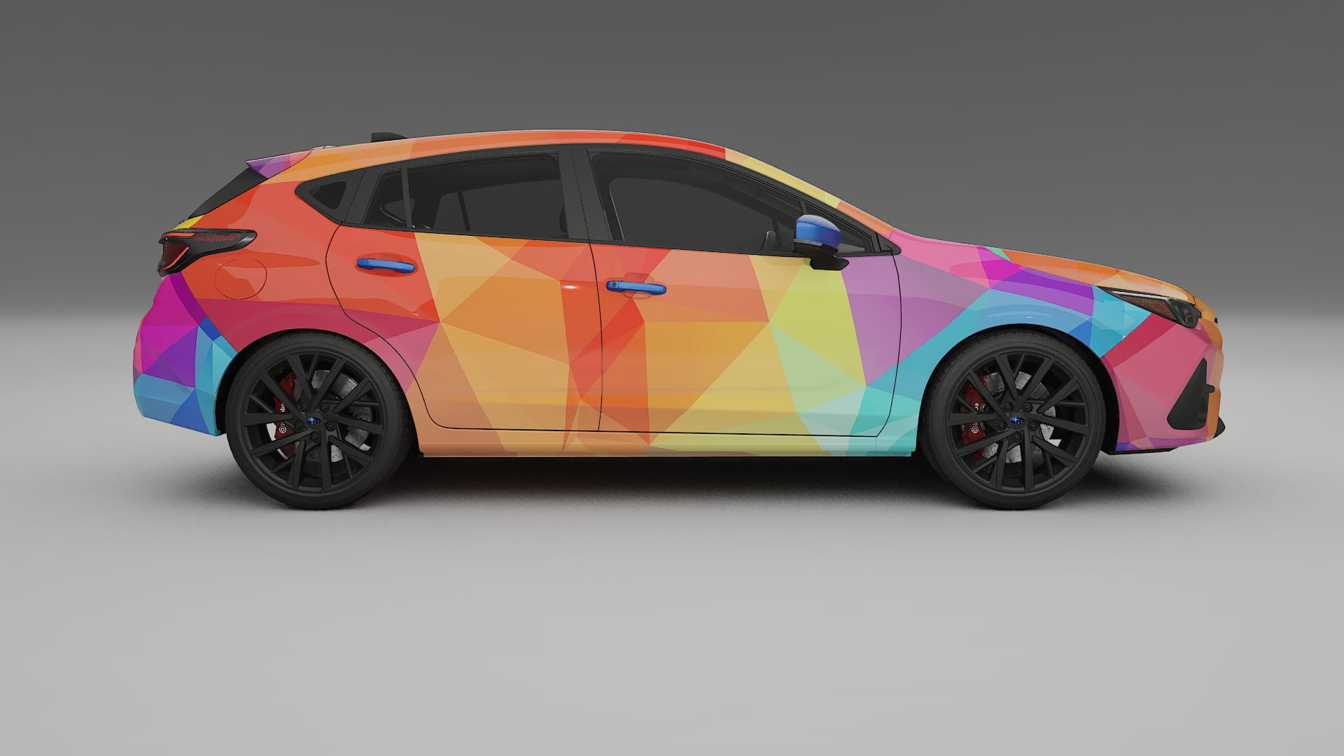 Subaru Impreza GU VECTOR VIBE Designed Wrap PPF Kit – Printable Polyurethane Film