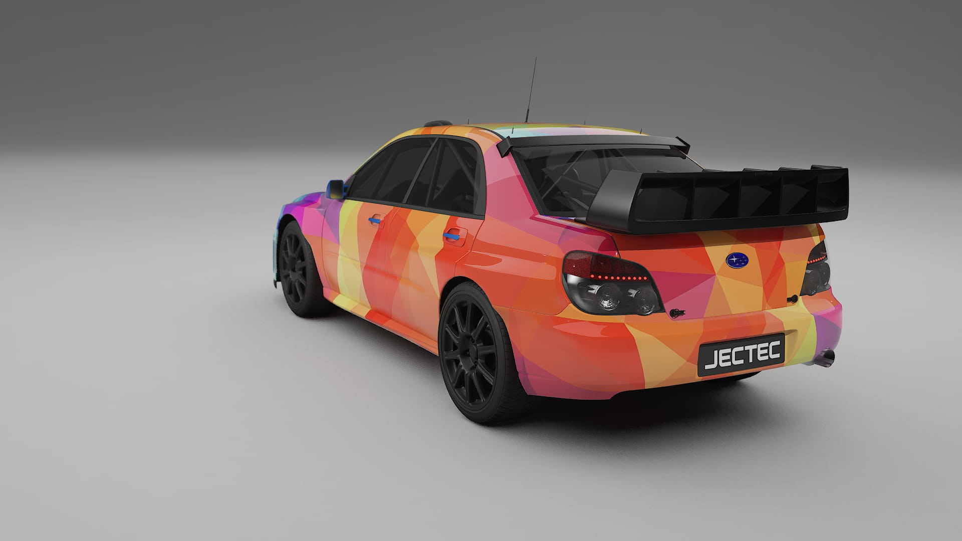 Subaru Impreza WRC GD VECTOR VIBE Designed Wrap PPF Kit – Printable Polyurethane Film