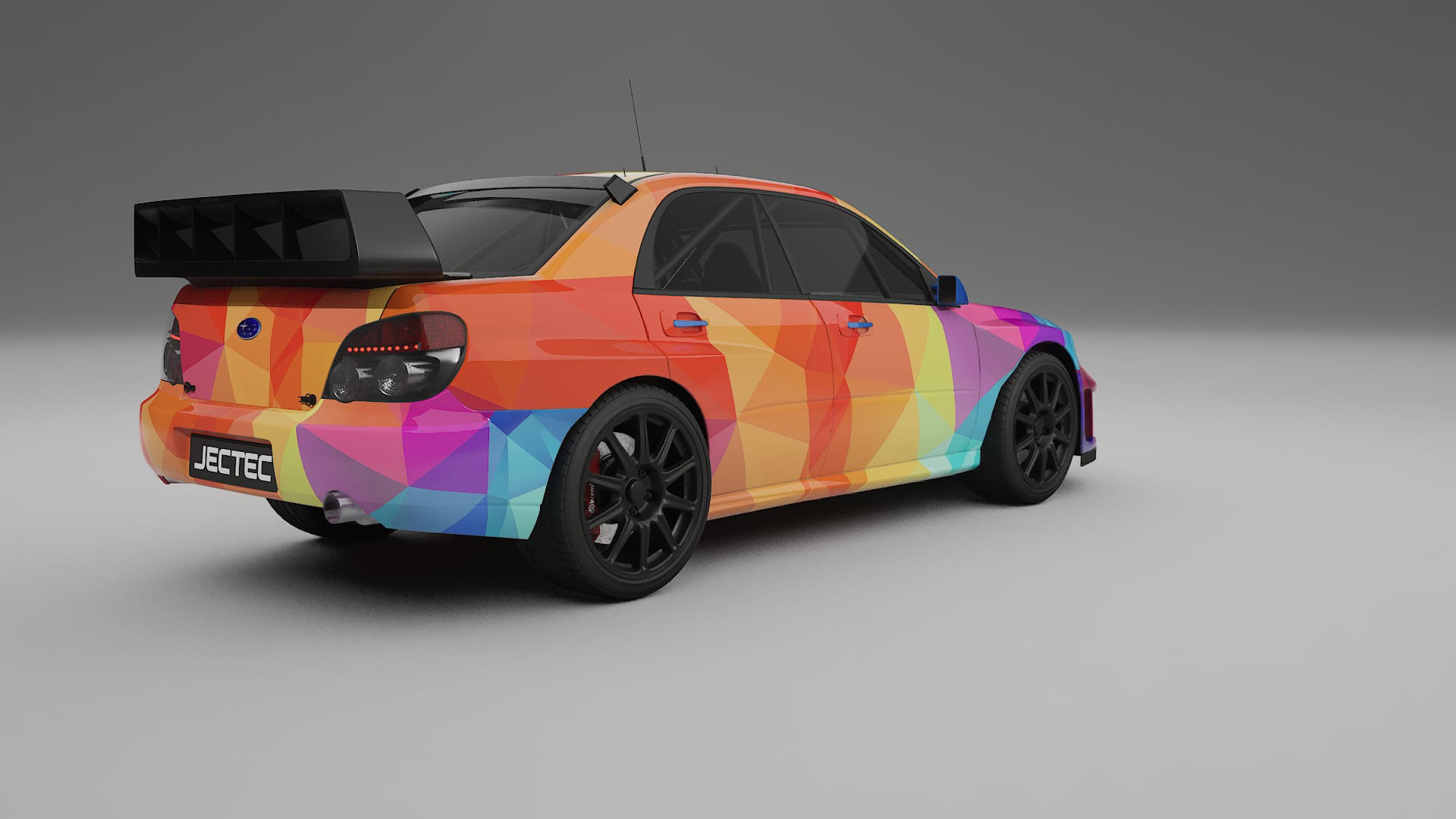 Subaru Impreza WRC GD VECTOR VIBE Designed Wrap PPF Kit – Printable Polyurethane Film