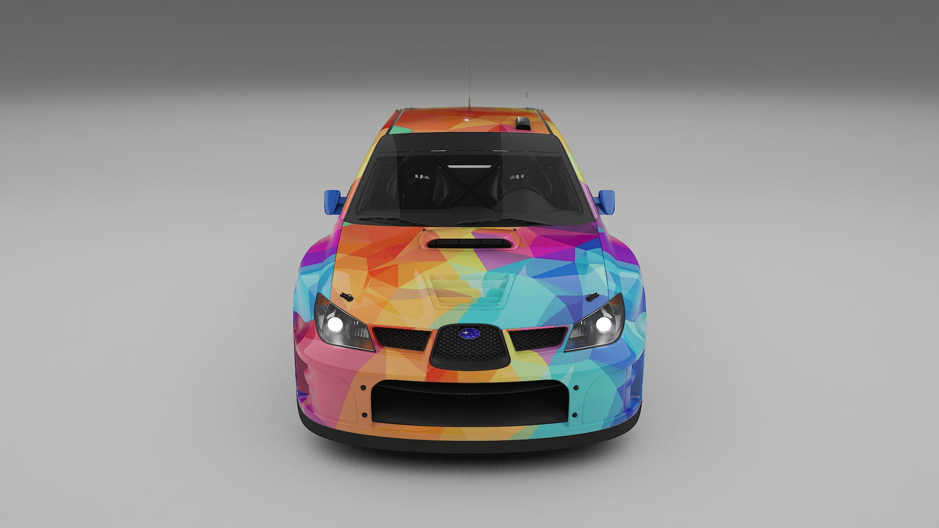 Subaru Impreza WRC GD VECTOR VIBE Designed Wrap PPF Kit – Printable Polyurethane Film