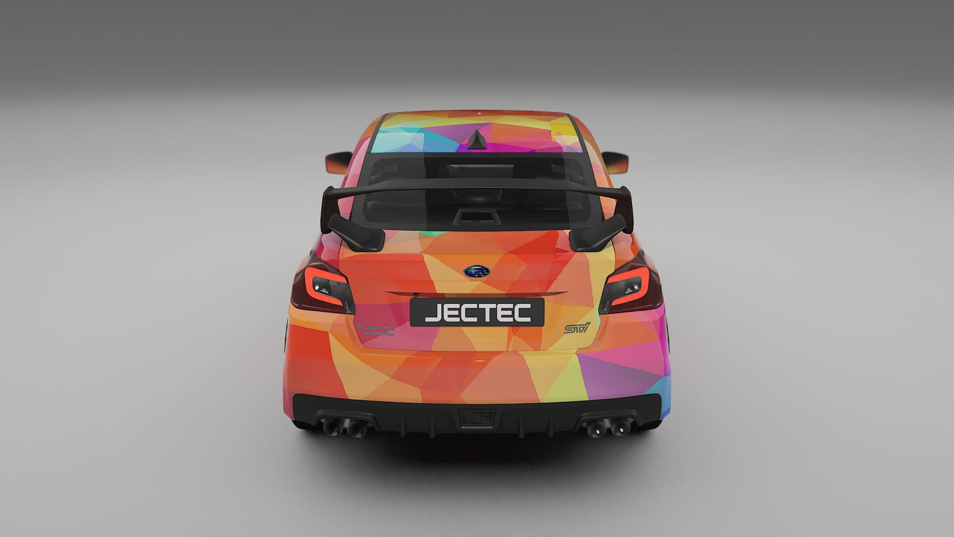 Subaru Impreza WRX Sti VA prefacelift pre-LCI VECTOR VIBE Designed Wrap PPF Kit – Printable Polyurethane Film