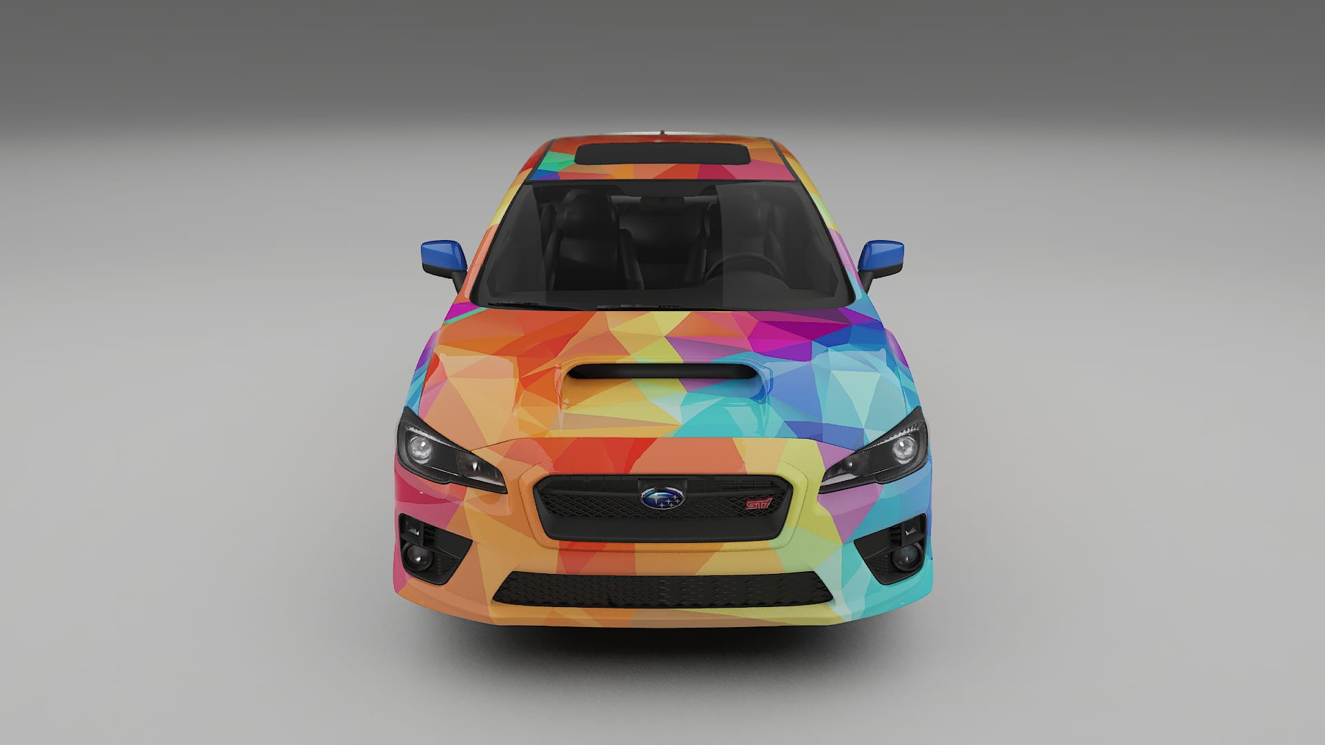 Subaru Impreza WRX Sti VA prefacelift pre-LCI VECTOR VIBE Designed Wrap PPF Kit – Printable Polyurethane Film